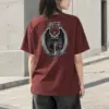 "Battle Angel Michael" Heavyweight Unisex Crewneck T-shirt | Gildan 5000