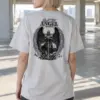 "Battle Angel Michael" Heavyweight Unisex Crewneck T-shirt | Gildan 5000