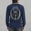 "Winged Sword Guardian" Unisex Longsleeve T-shirt | Gildan 2400