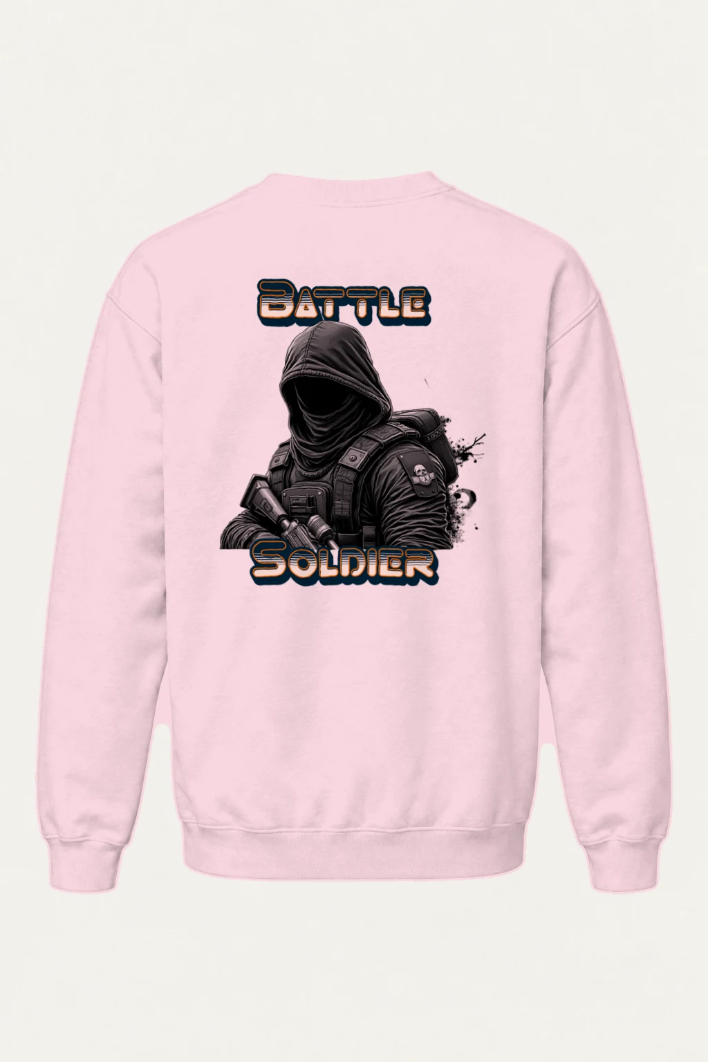 "Battle Soldier" Heavy Blend Unisex Crewneck Sweatshirt | Gildan 18000