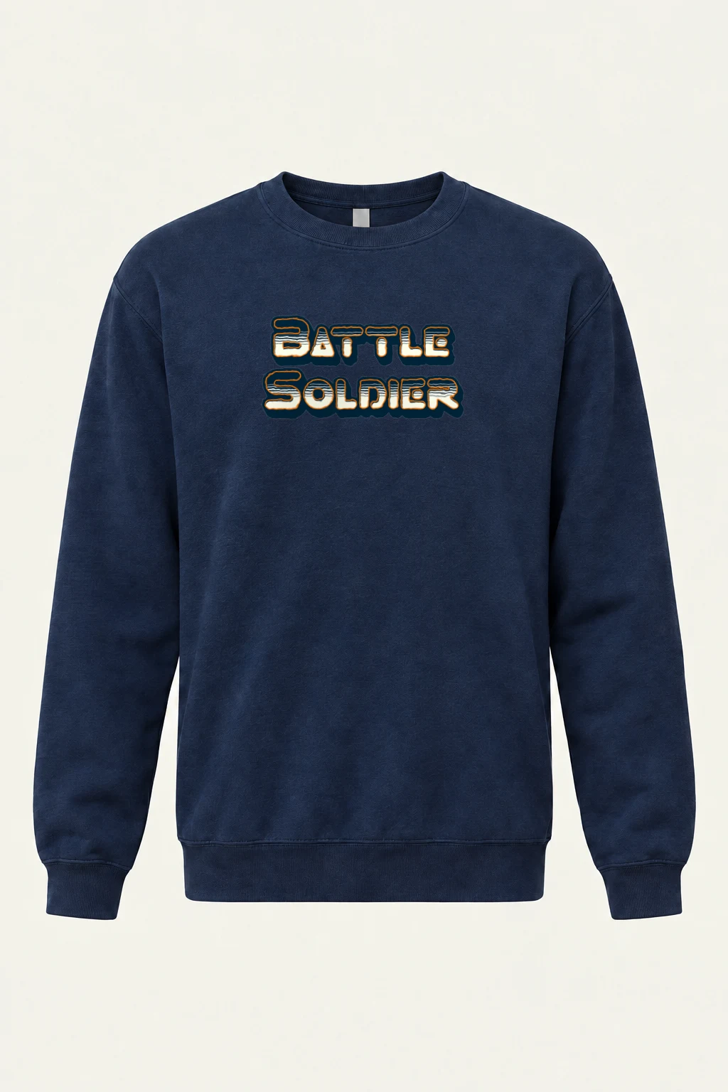 "Battle Soldier" Heavy Blend Unisex Crewneck Sweatshirt | Gildan 18000