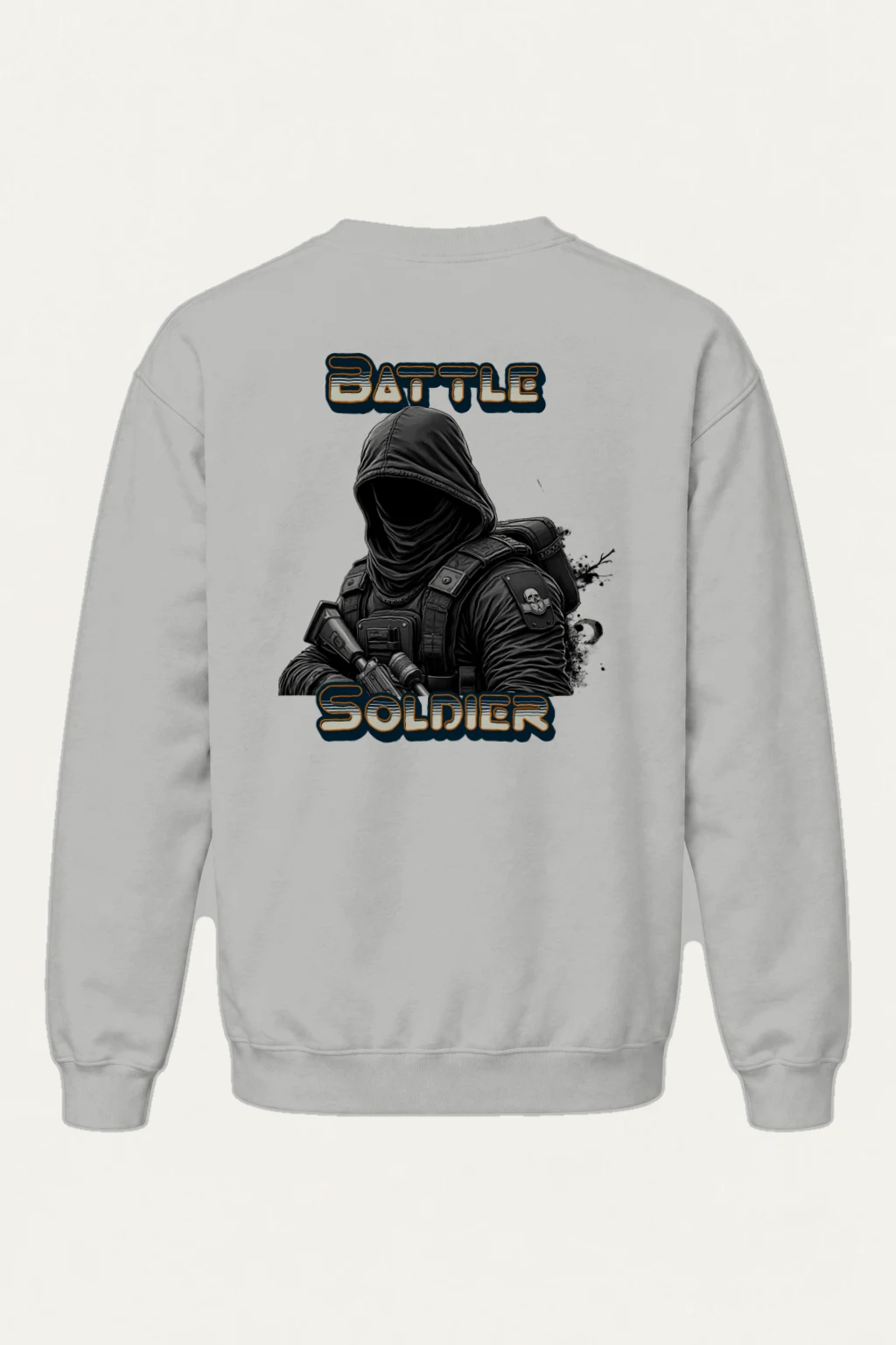 "Battle Soldier" Heavy Blend Unisex Crewneck Sweatshirt | Gildan 18000