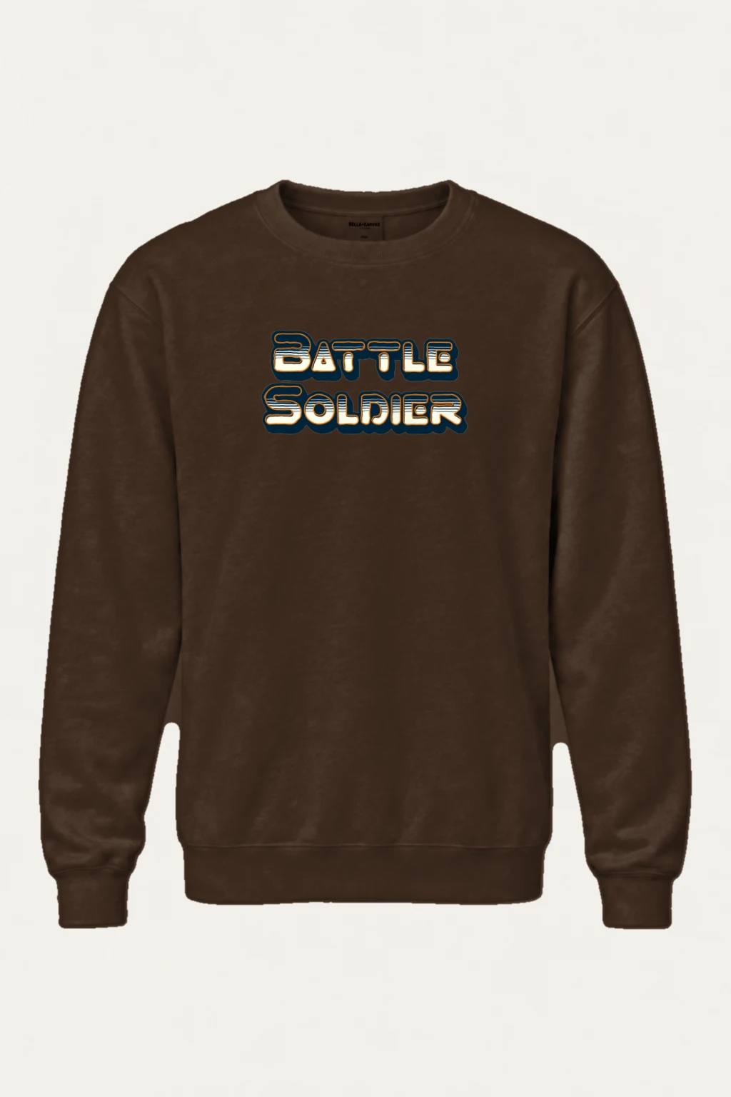 "Battle Soldier" Heavy Blend Unisex Crewneck Sweatshirt | Gildan 18000