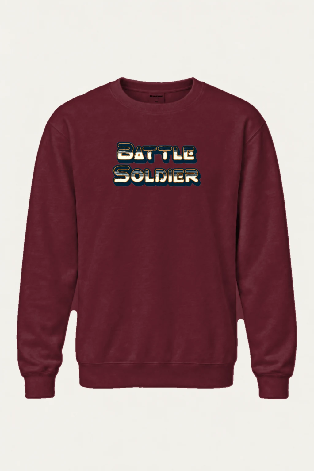 "Battle Soldier" Heavy Blend Unisex Crewneck Sweatshirt | Gildan 18000