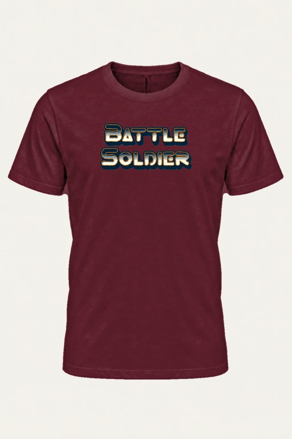 "Battle Soldier" Heavyweight Unisex Crewneck T-shirt | Gildan 5000