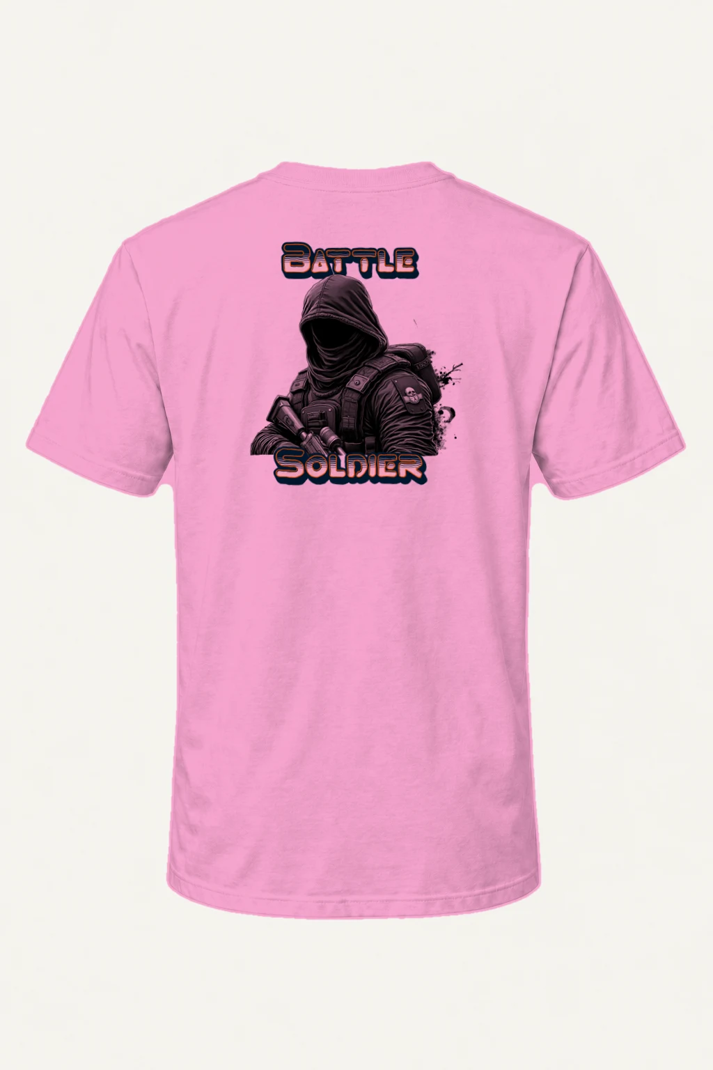 "Battle Soldier" Heavyweight Unisex Crewneck T-shirt | Gildan 5000