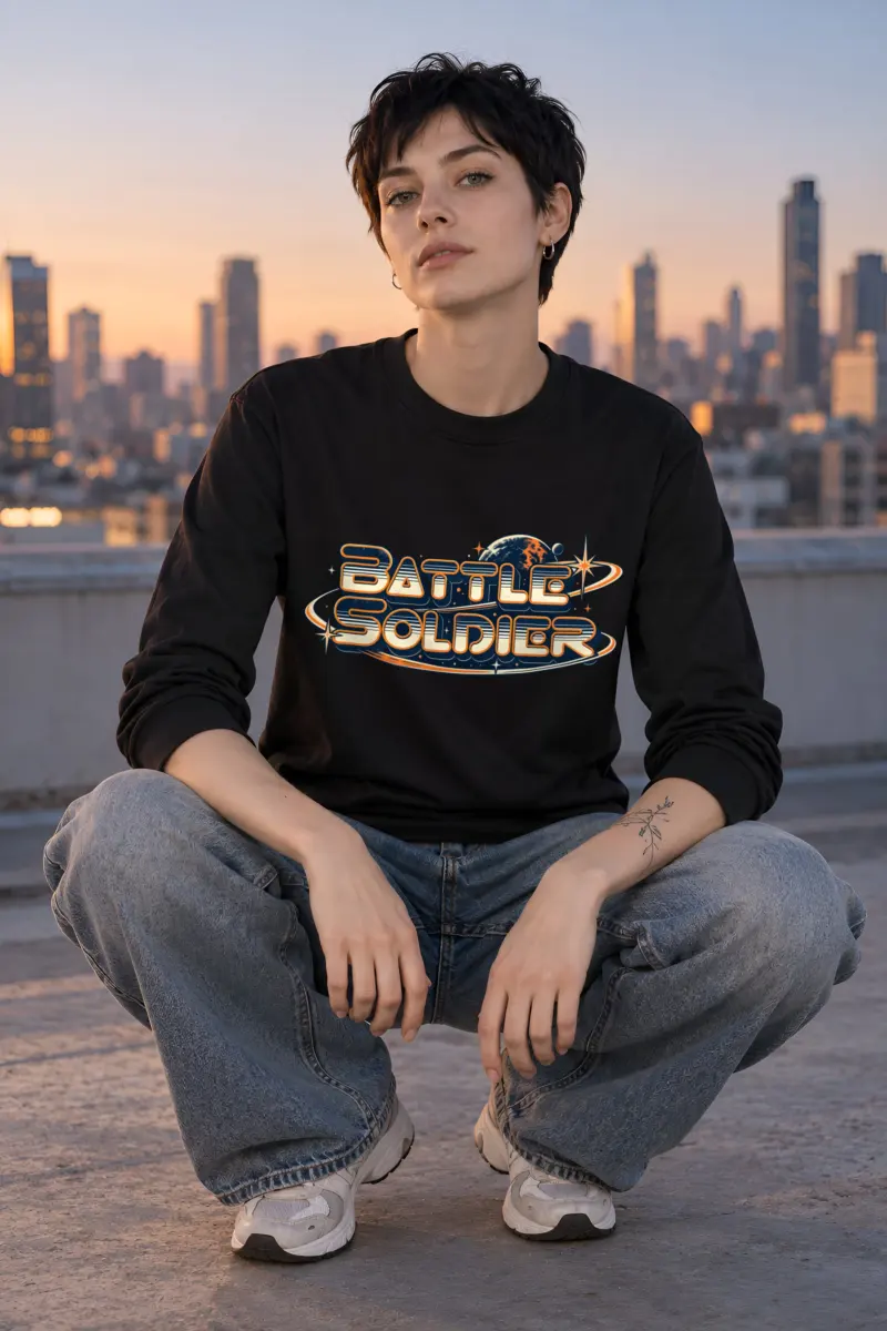 "Battle Soldier" Unisex Longsleeve T-shirt