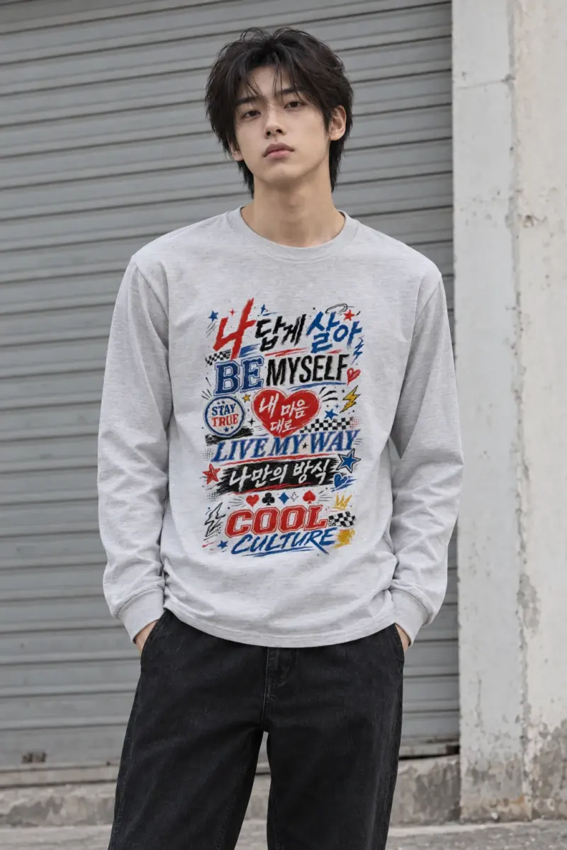 "Be Myself" Unisex Longsleeve T-shirt