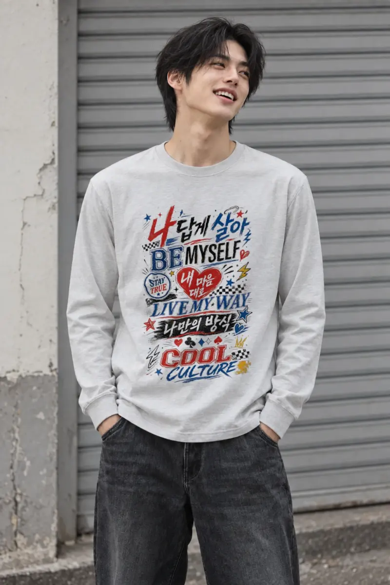 "Be Myself" Unisex Longsleeve T-shirt