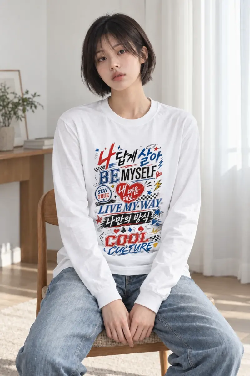 "Be Myself" Unisex Longsleeve T-shirt
