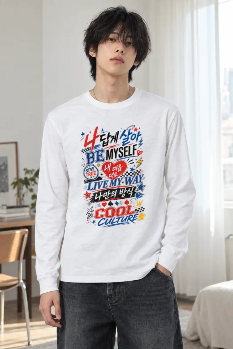 "Be Myself" Unisex Longsleeve T-shirt