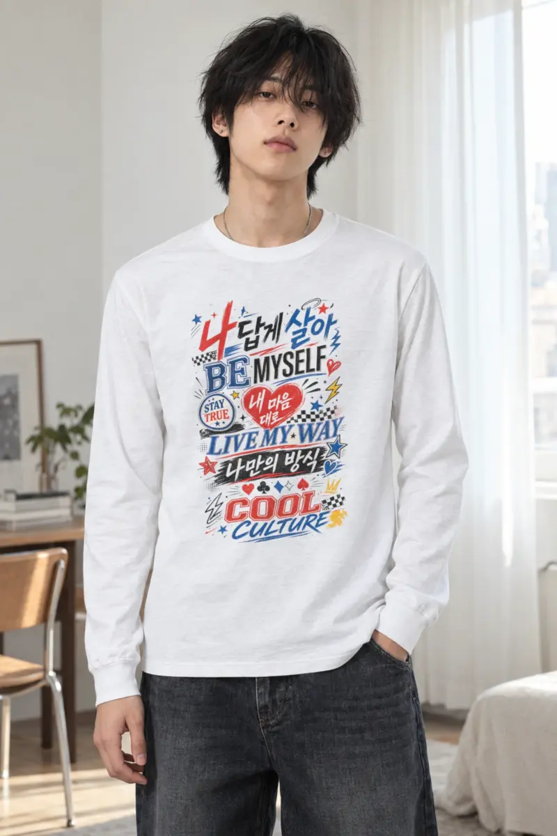 "Be Myself" Unisex Longsleeve T-shirt
