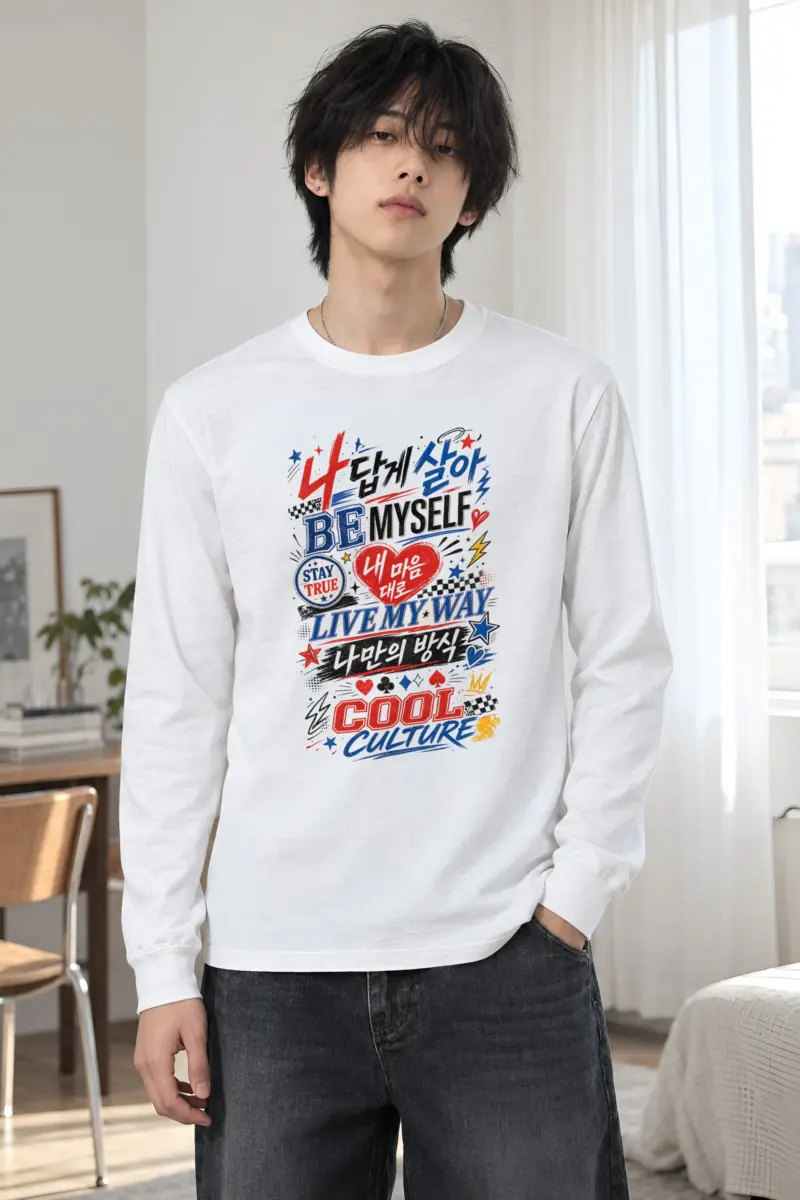 "Be Myself" Unisex Longsleeve T-shirt