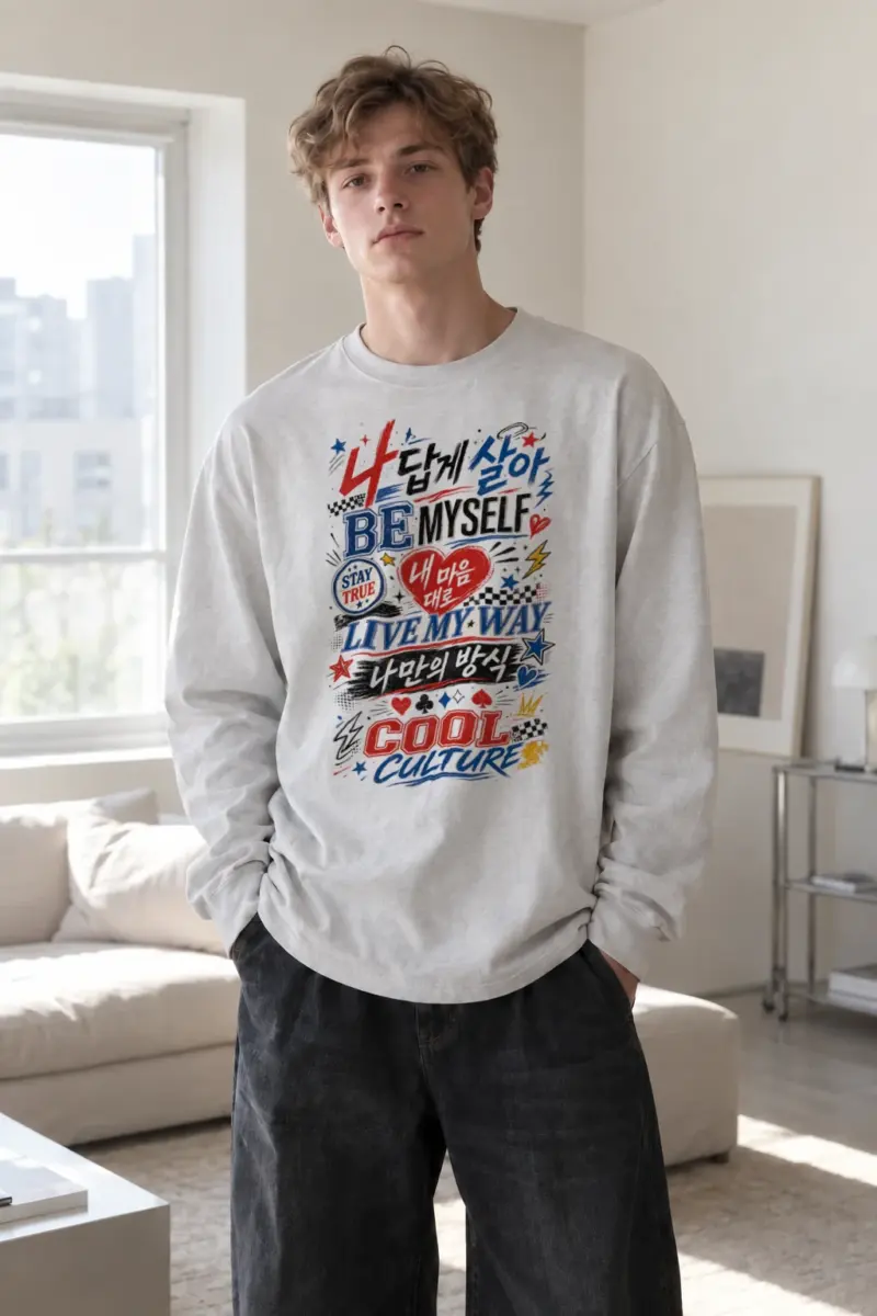 "Be Myself" Unisex Longsleeve T-shirt | Gildan 2400