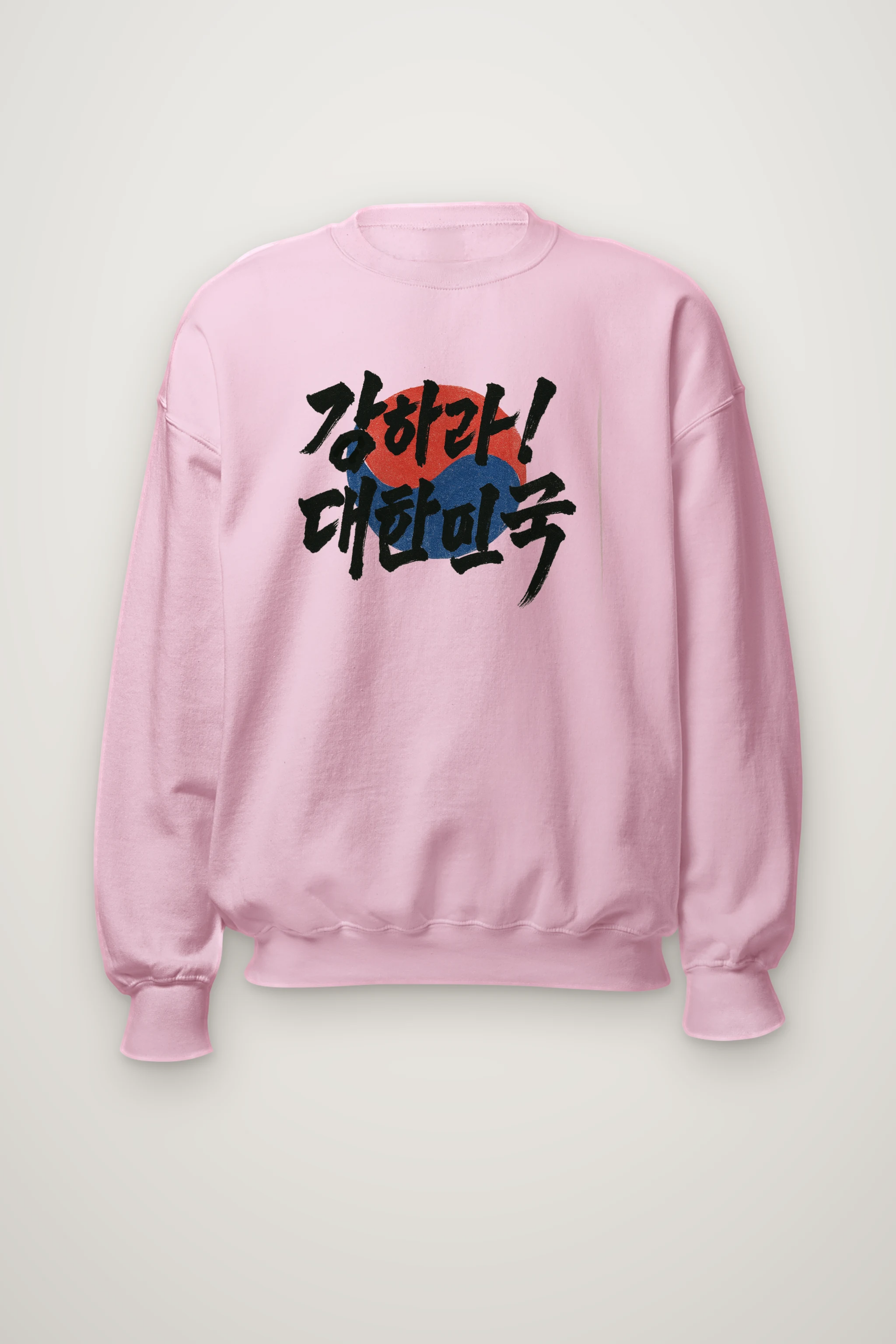 "Be Strong Korea" Heavy Blend Unisex Crewneck Sweatshirt