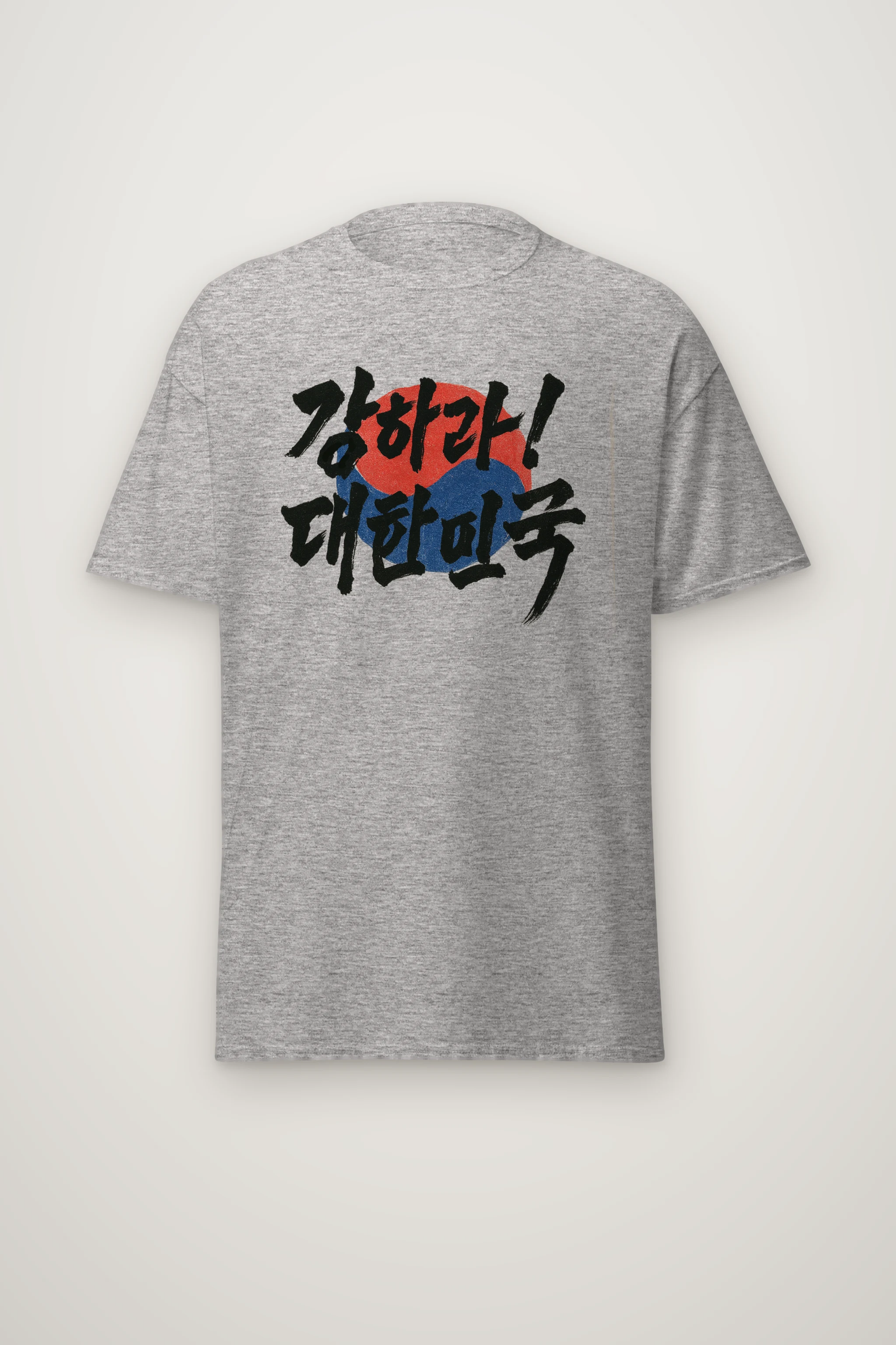 "Be Strong Korea" Heavyweight Unisex Crewneck T-shirt