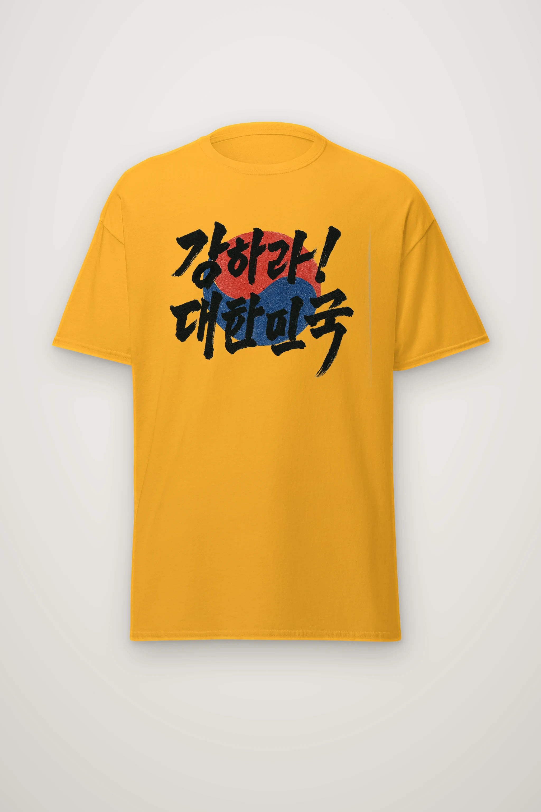 "Be Strong Korea" Heavyweight Unisex Crewneck T-shirt