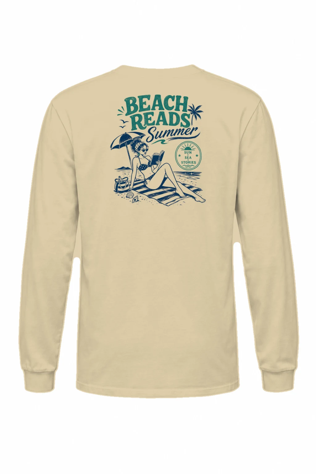 "Beach Beads" Unisex Longsleeve T-shirt | Gildan 2400