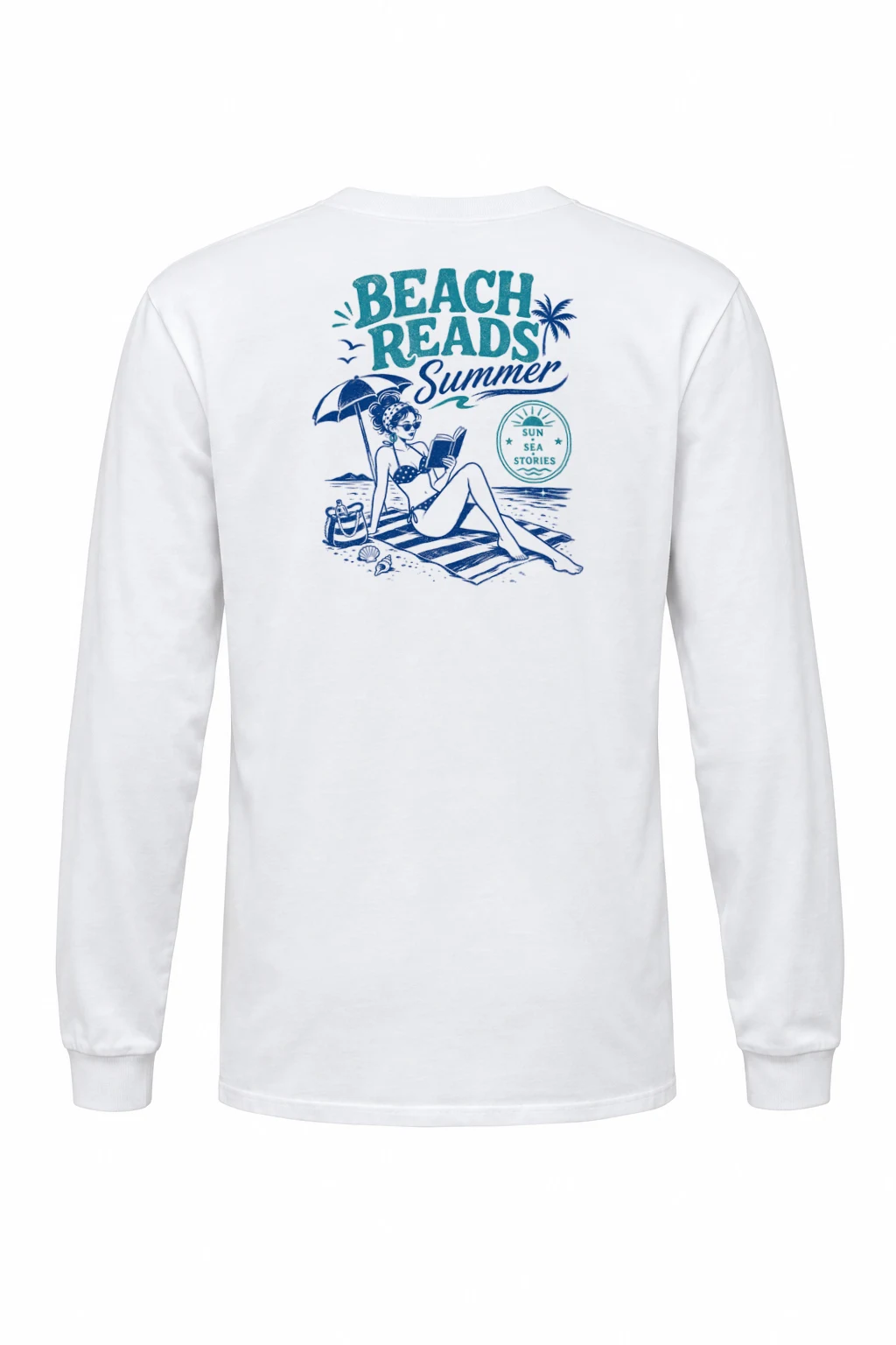 "Beach Beads" Unisex Longsleeve T-shirt | Gildan 2400