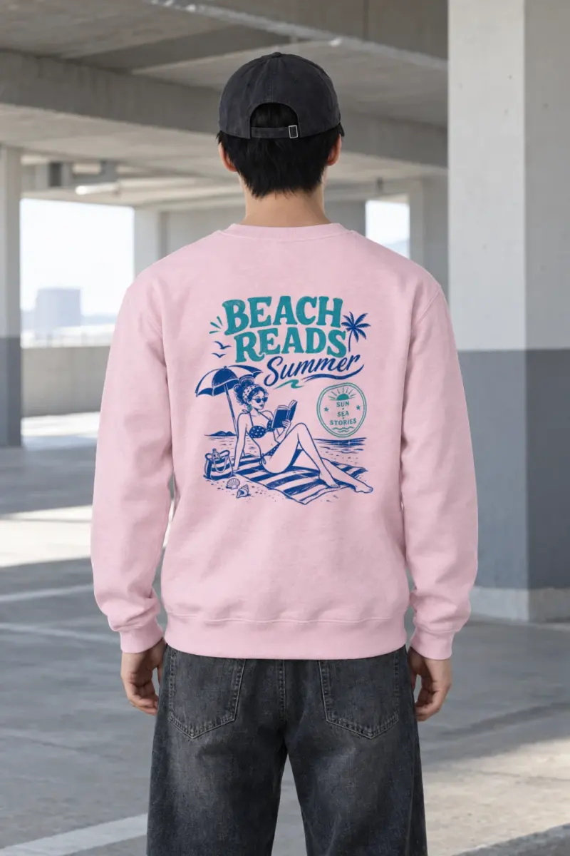 "Beach Reads" Heavy Blend Unisex Crewneck Sweatshirt