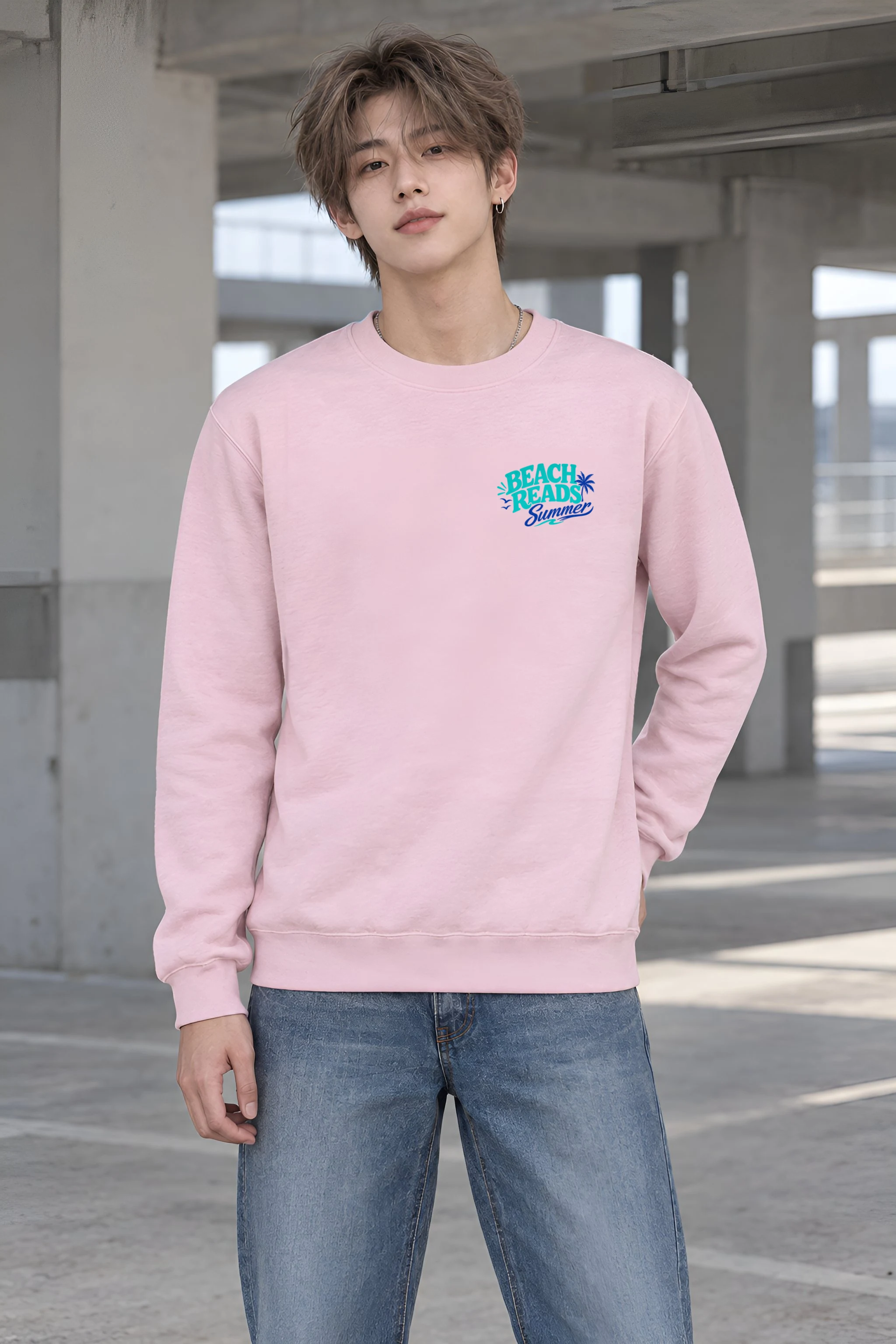 "Beach Reads" Heavy Blend Unisex Crewneck Sweatshirt