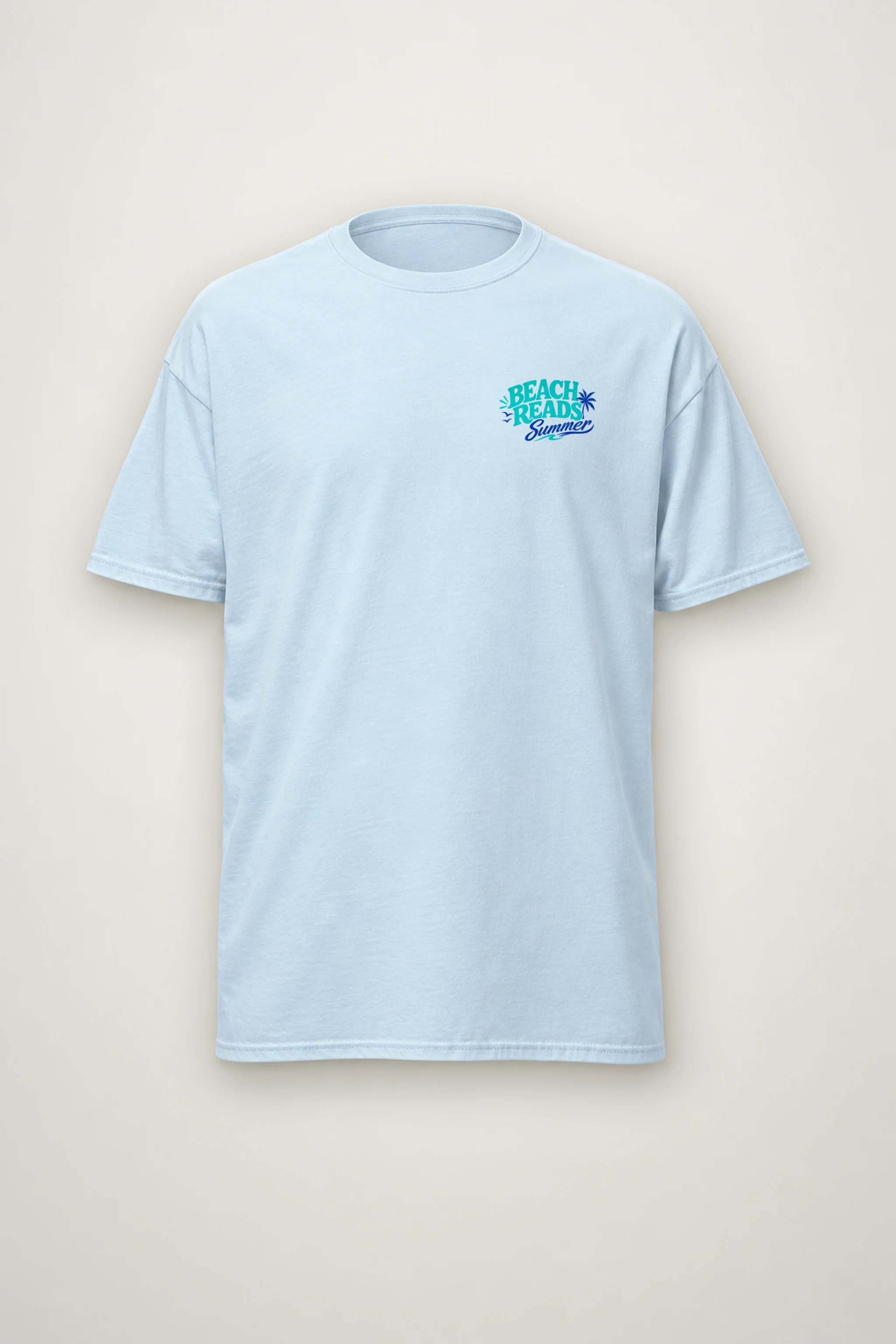 "Beach Reads" Heavyweight Unisex Crewneck T-shirt