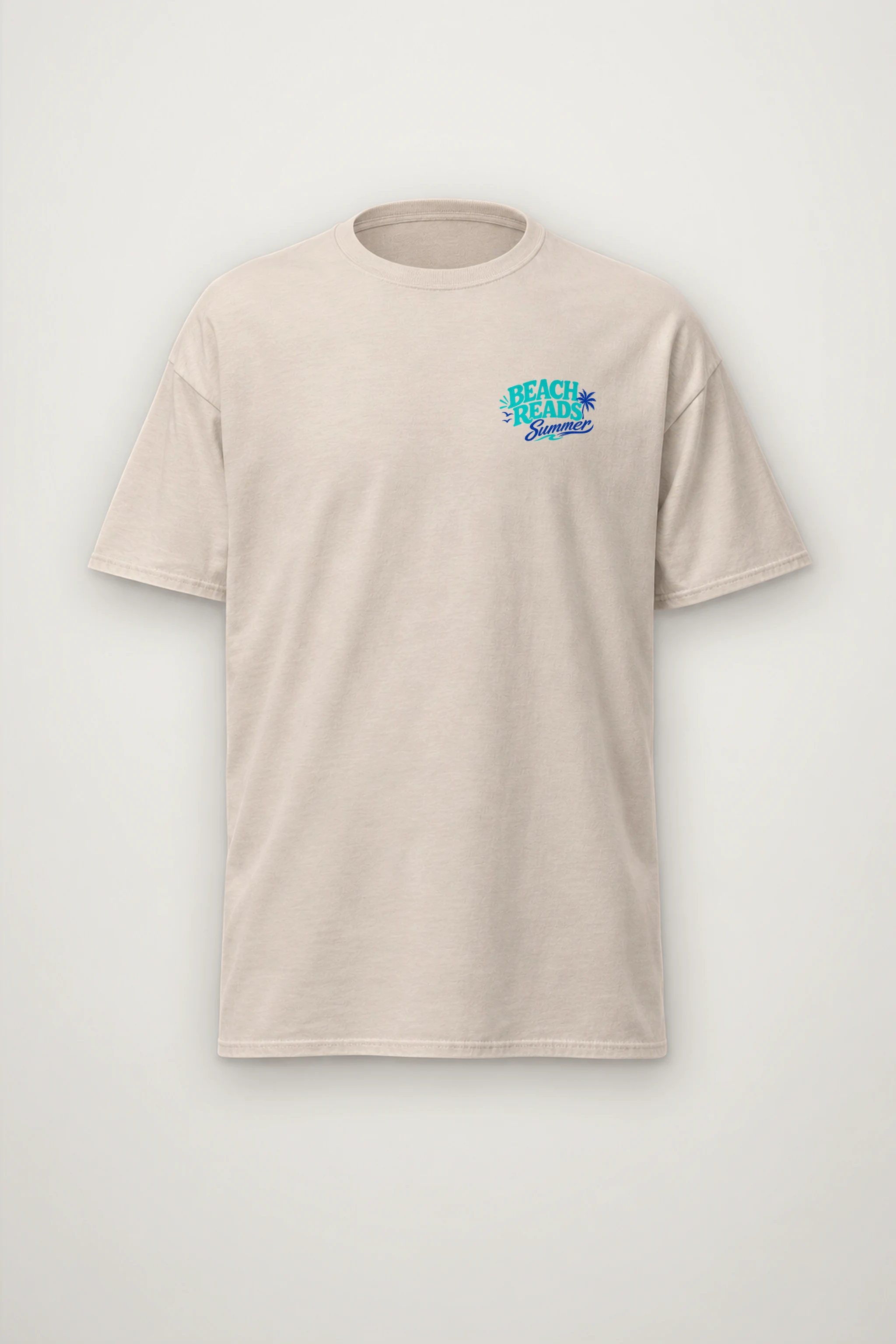 "Beach Reads" Heavyweight Unisex Crewneck T-shirt
