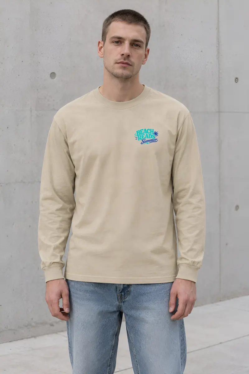 "Beach Reads" Unisex Longsleeve T-shirt