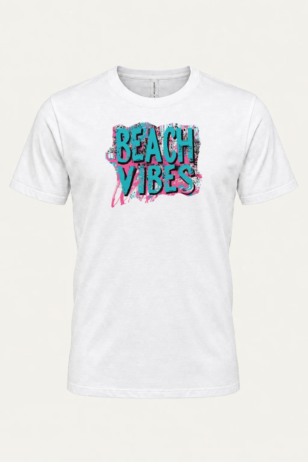 "Beach Vibes" Heavyweight Unisex Crewneck T-shirt | Gildan 5000