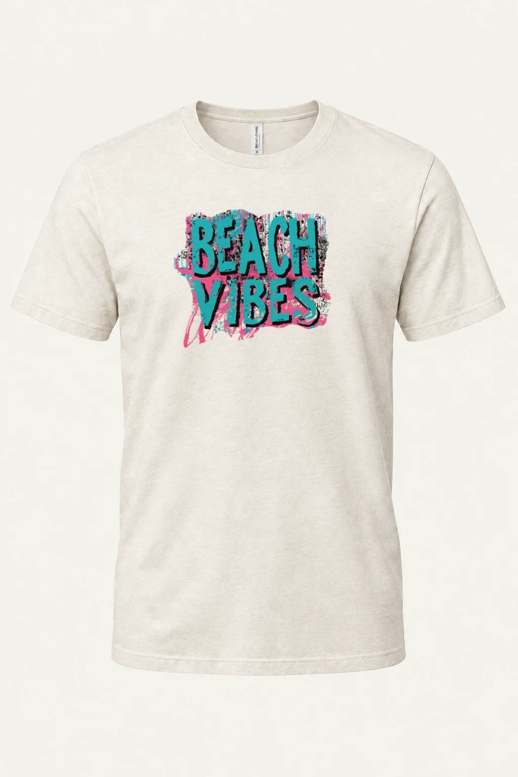 "Beach Vibes" Heavyweight Unisex Crewneck T-shirt | Gildan 5000