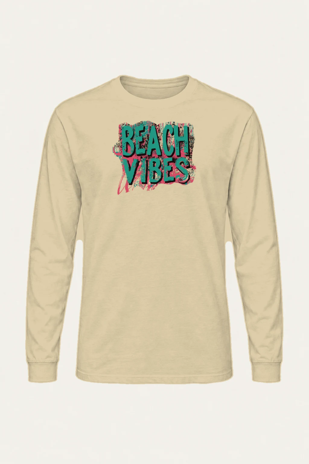 "Beach Vibes" Unisex Longsleeve T-shirt | Gildan 2400