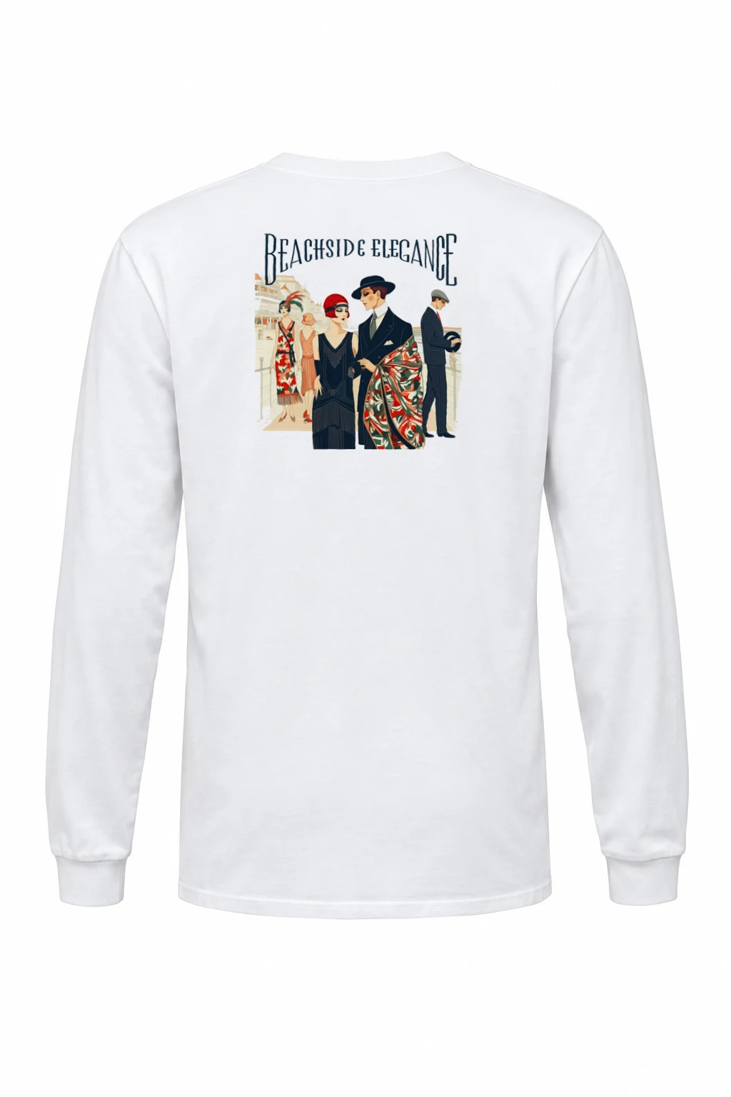 "Beachside Elegance" Unisex Longsleeve T-shirt | Gildan 2400