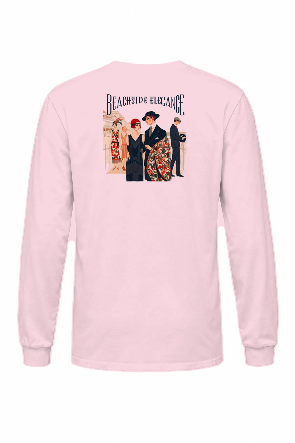 "Beachside Elegance" Unisex Longsleeve T-shirt | Gildan 2400