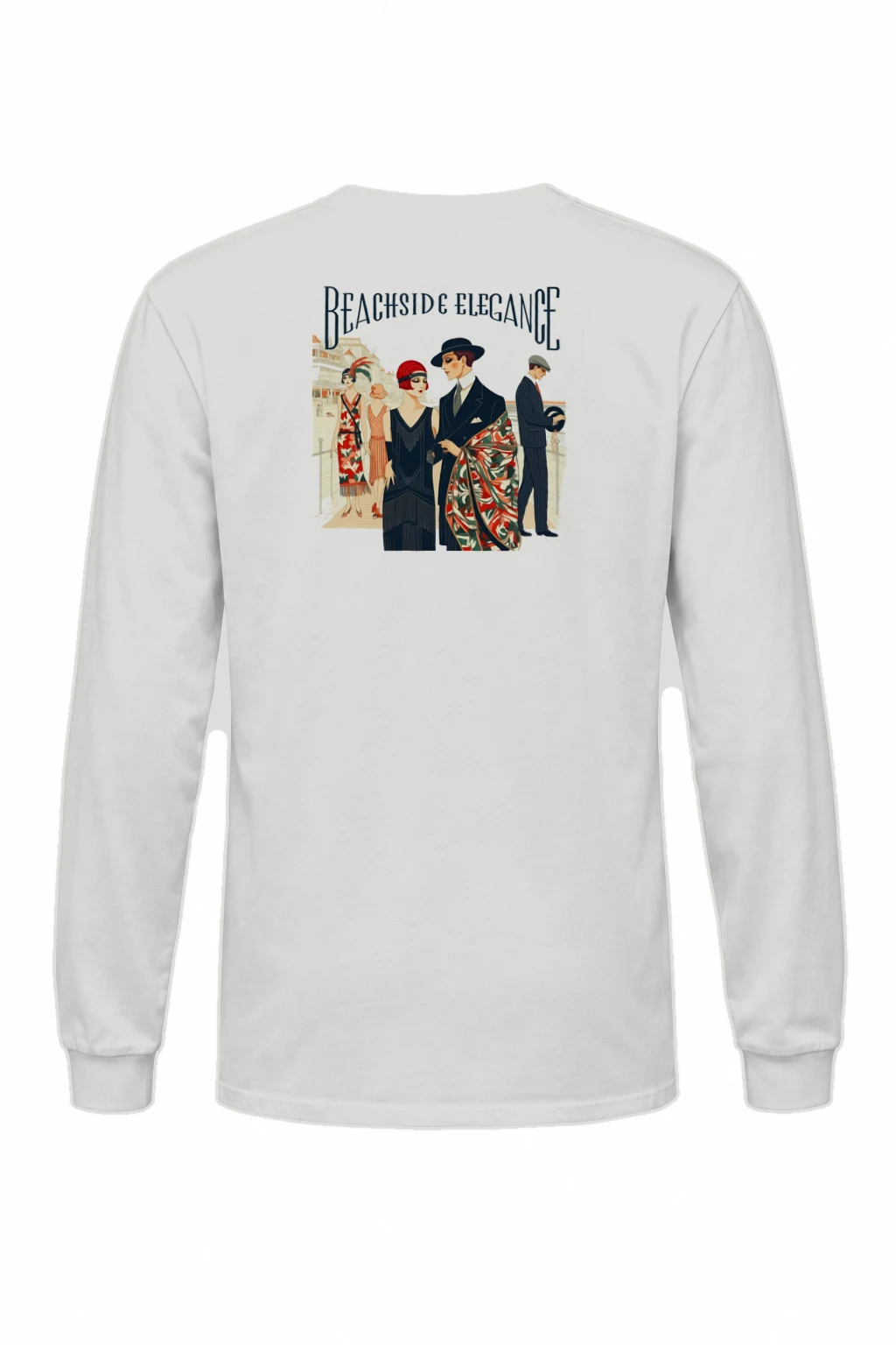 "Beachside Elegance" Unisex Longsleeve T-shirt | Gildan 2400