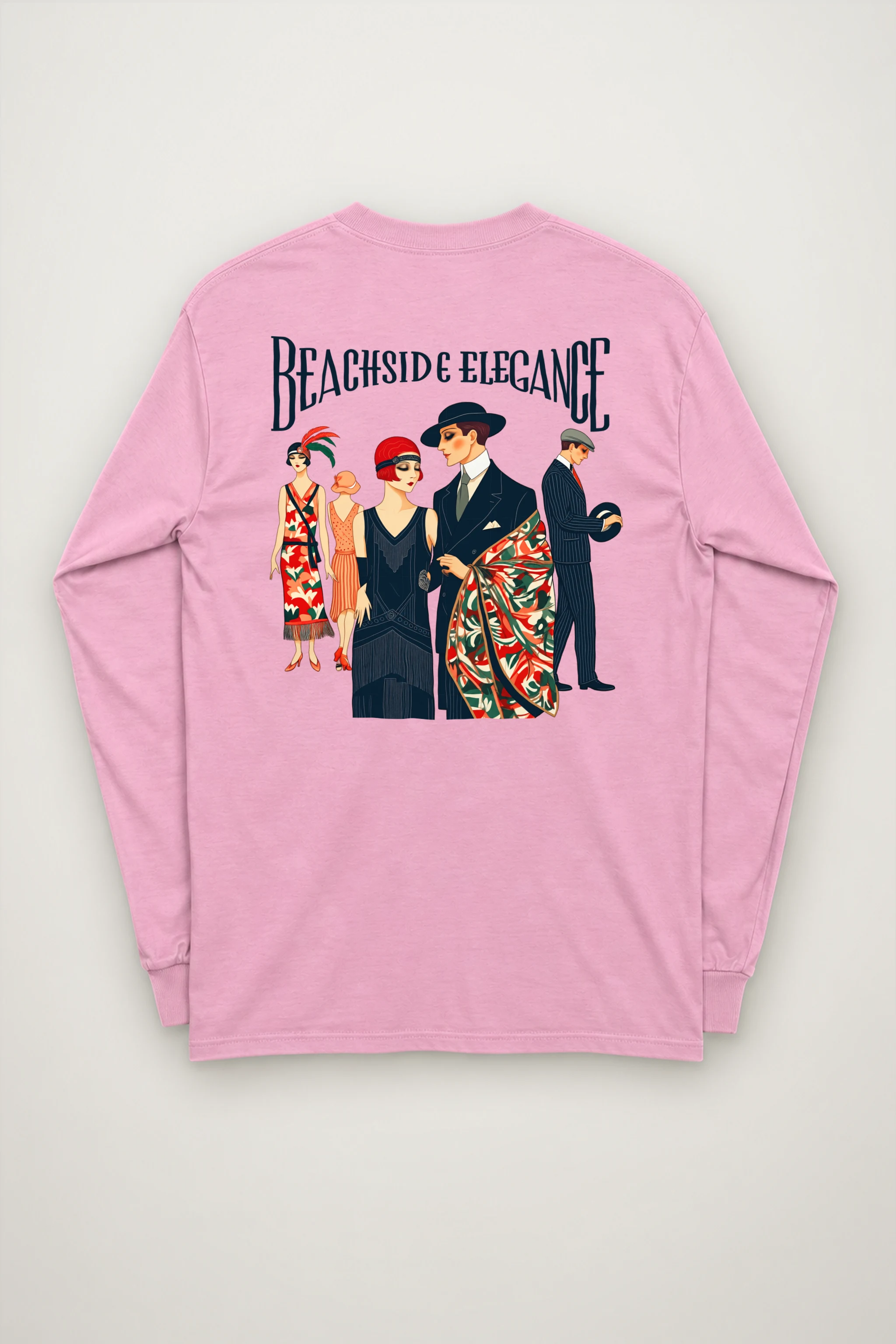 "Beachside Elegance" Unisex Longsleeve T-shirt