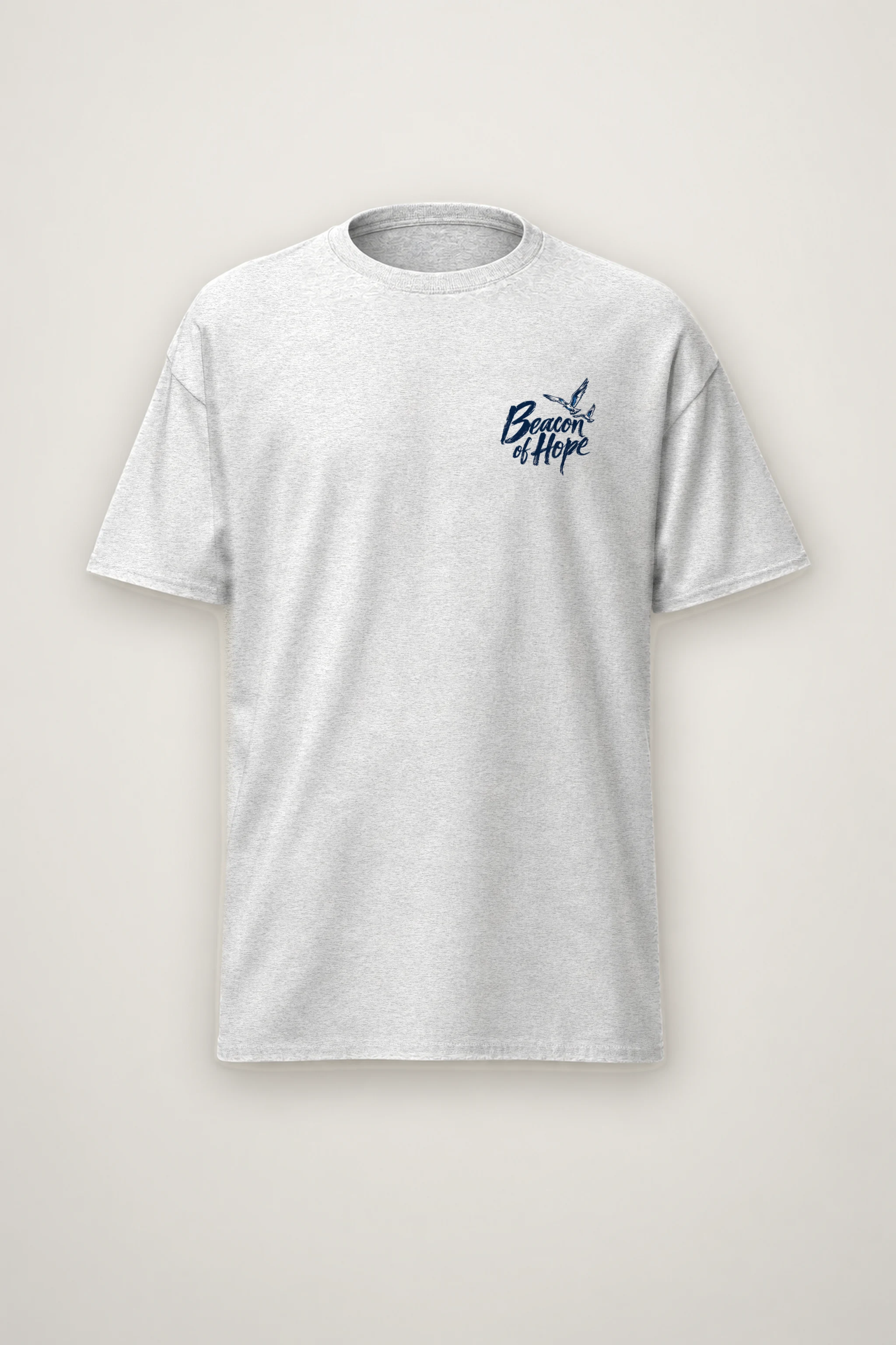 "Beacon Of Hope" Heavyweight Unisex Crewneck T-shirt