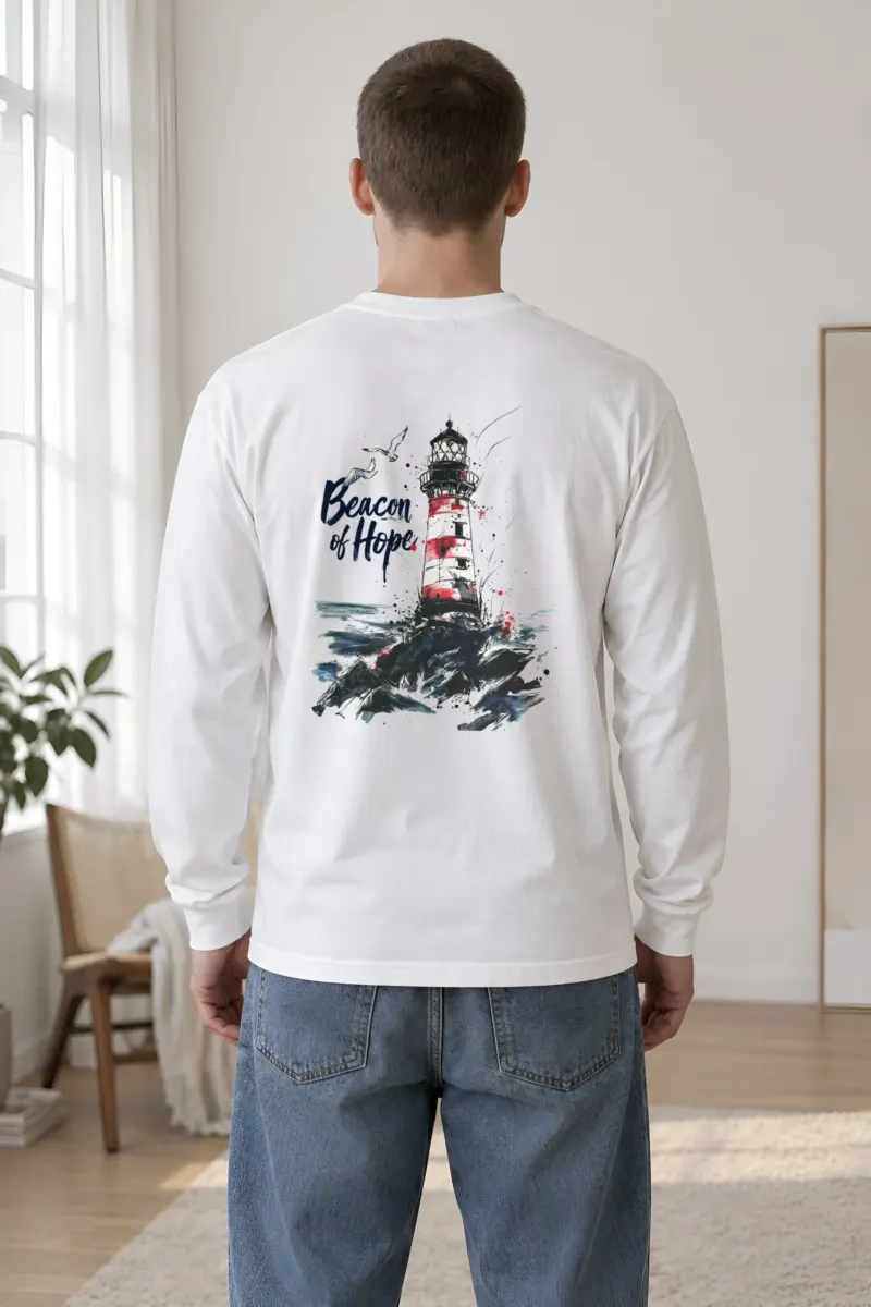 "Beacon Of Hope" Unisex Longsleeve T-shirt