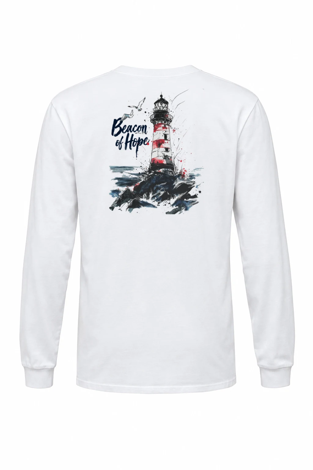 "Beacon Of Hope" Unisex Longsleeve T-shirt | Gildan 2400