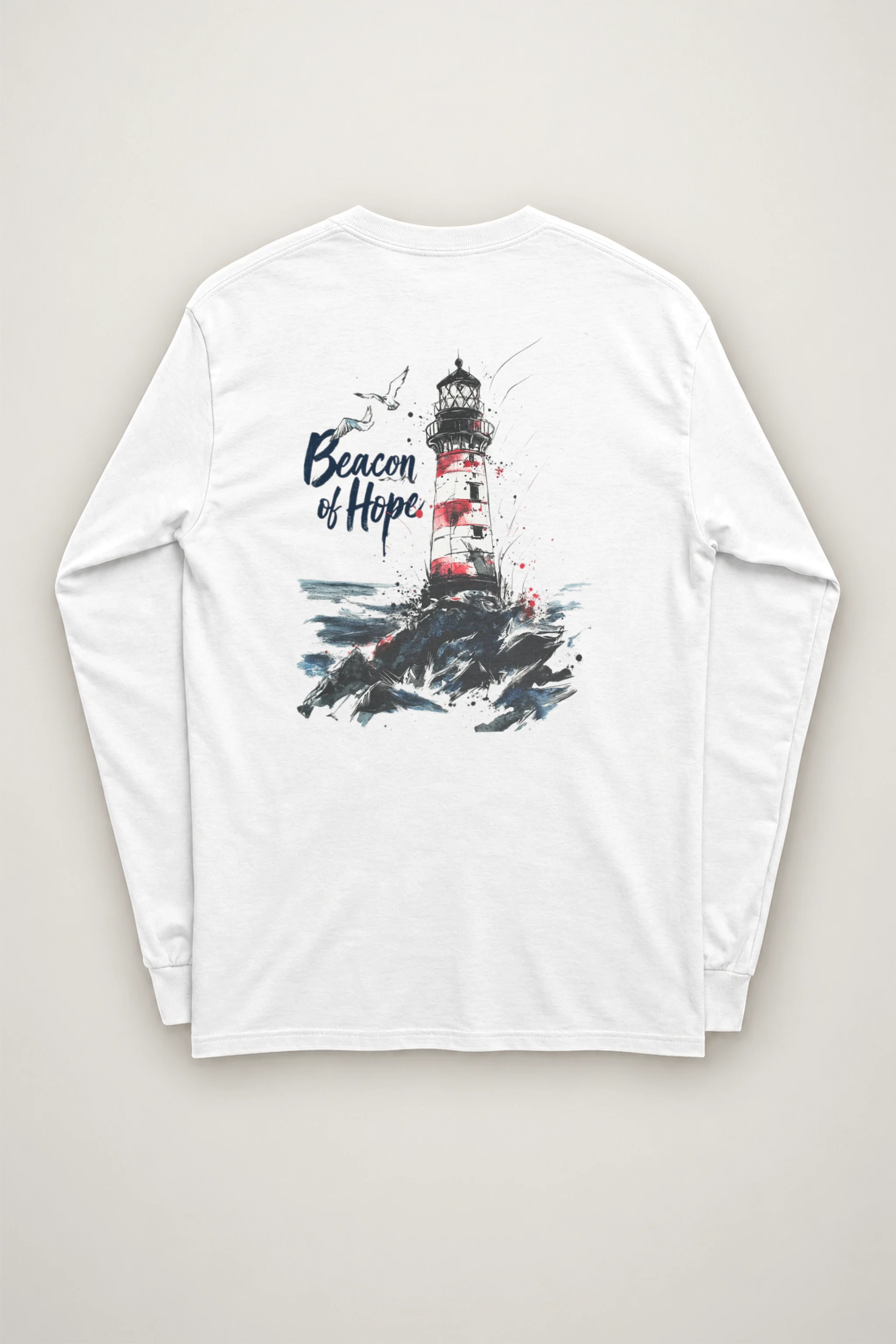 "Beacon Of Hope" Unisex Longsleeve T-shirt