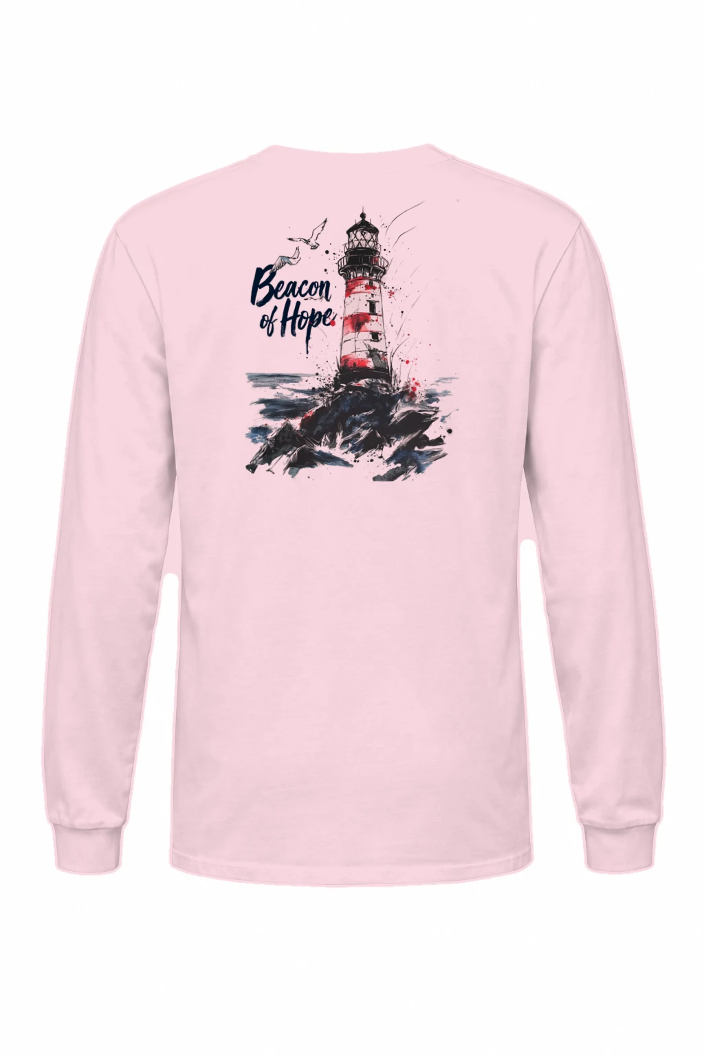 "Beacon Of Hope" Unisex Longsleeve T-shirt | Gildan 2400
