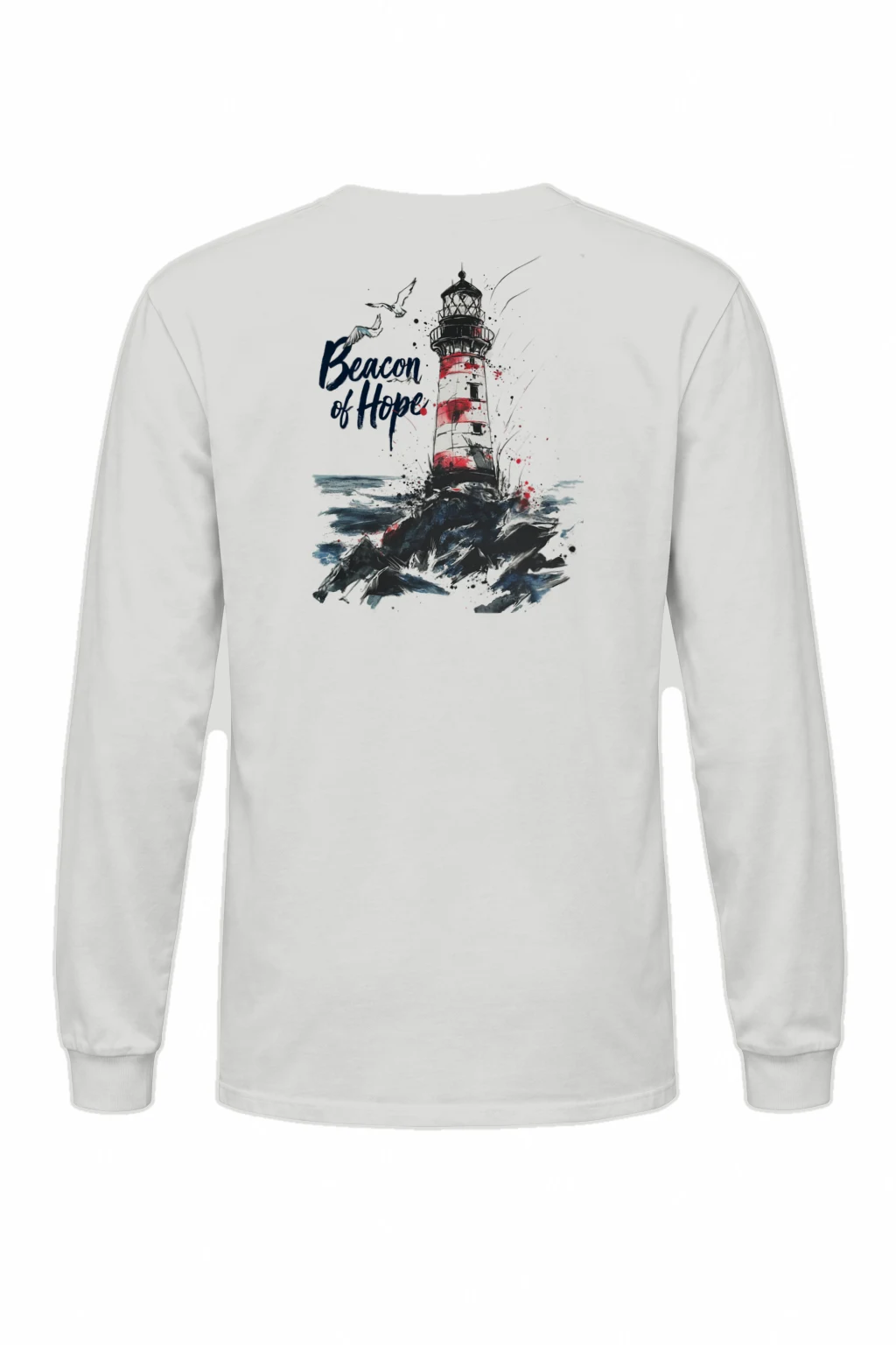 "Beacon Of Hope" Unisex Longsleeve T-shirt | Gildan 2400