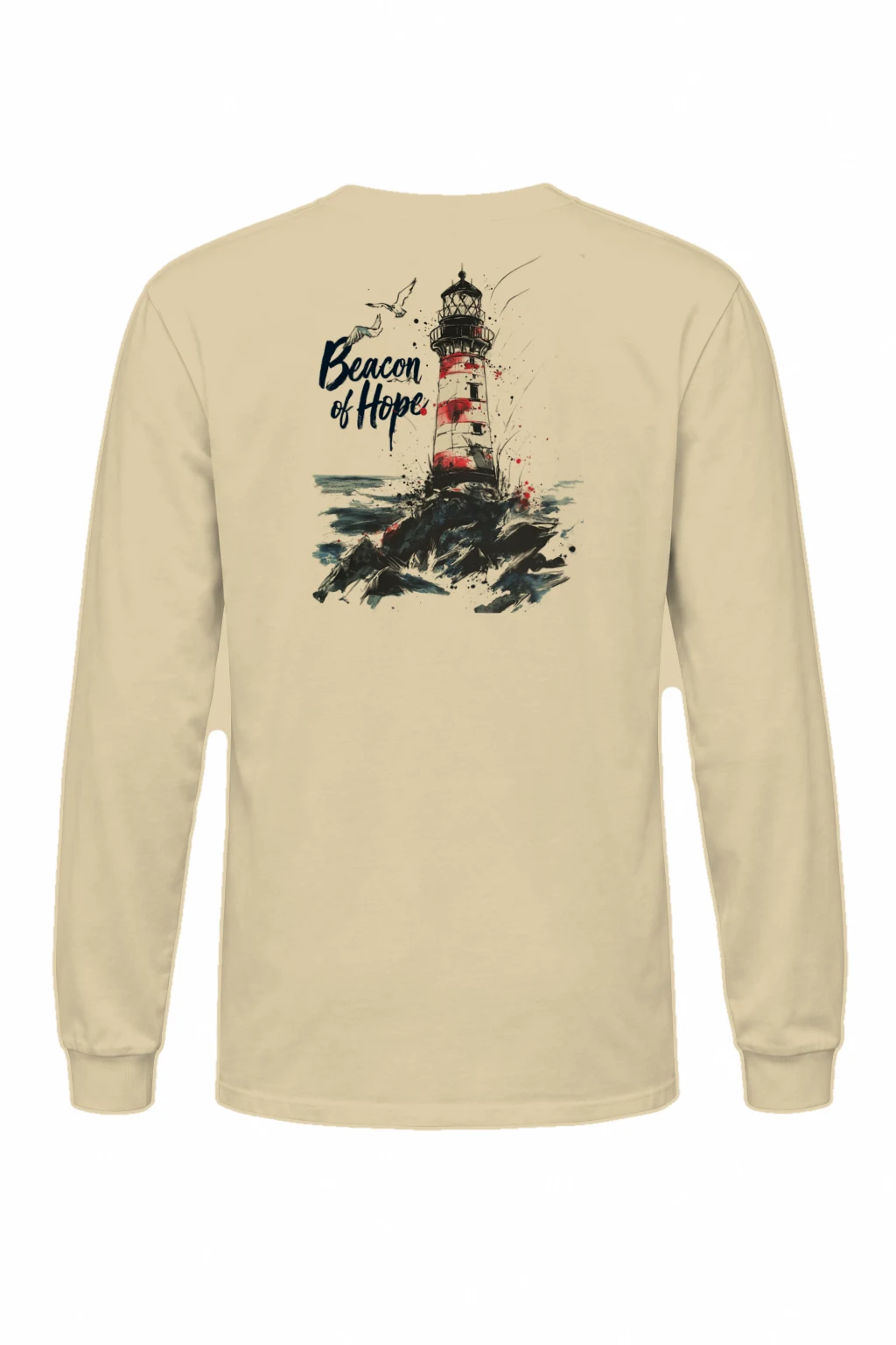 "Beacon Of Hope" Unisex Longsleeve T-shirt | Gildan 2400
