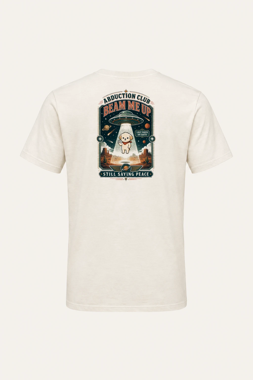 "Beam Me Up" Heavyweight Unisex Crewneck T-shirt | Gildan 5000