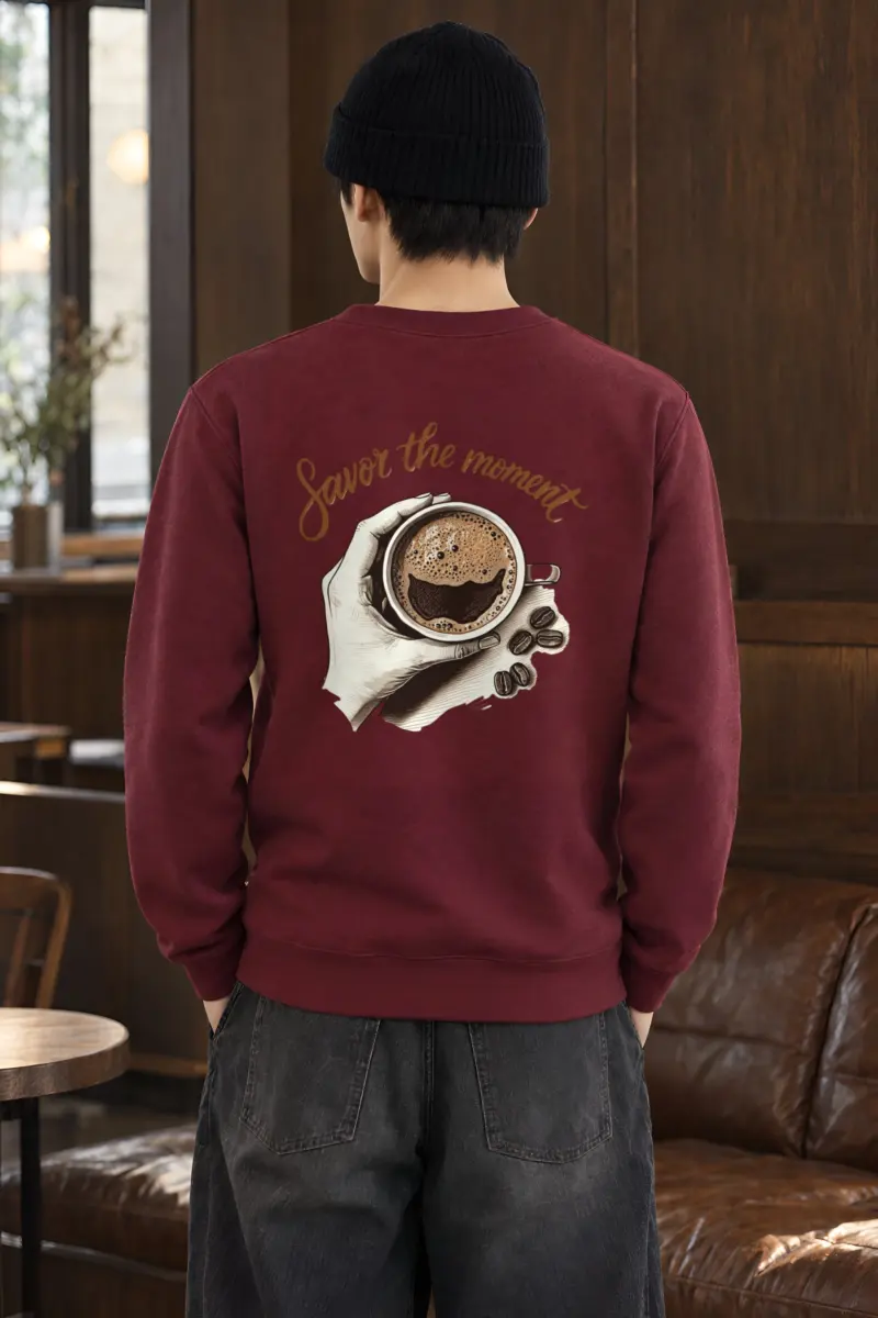 "Bean And Brew" Heavy Blend Unisex Crewneck Sweatshirt