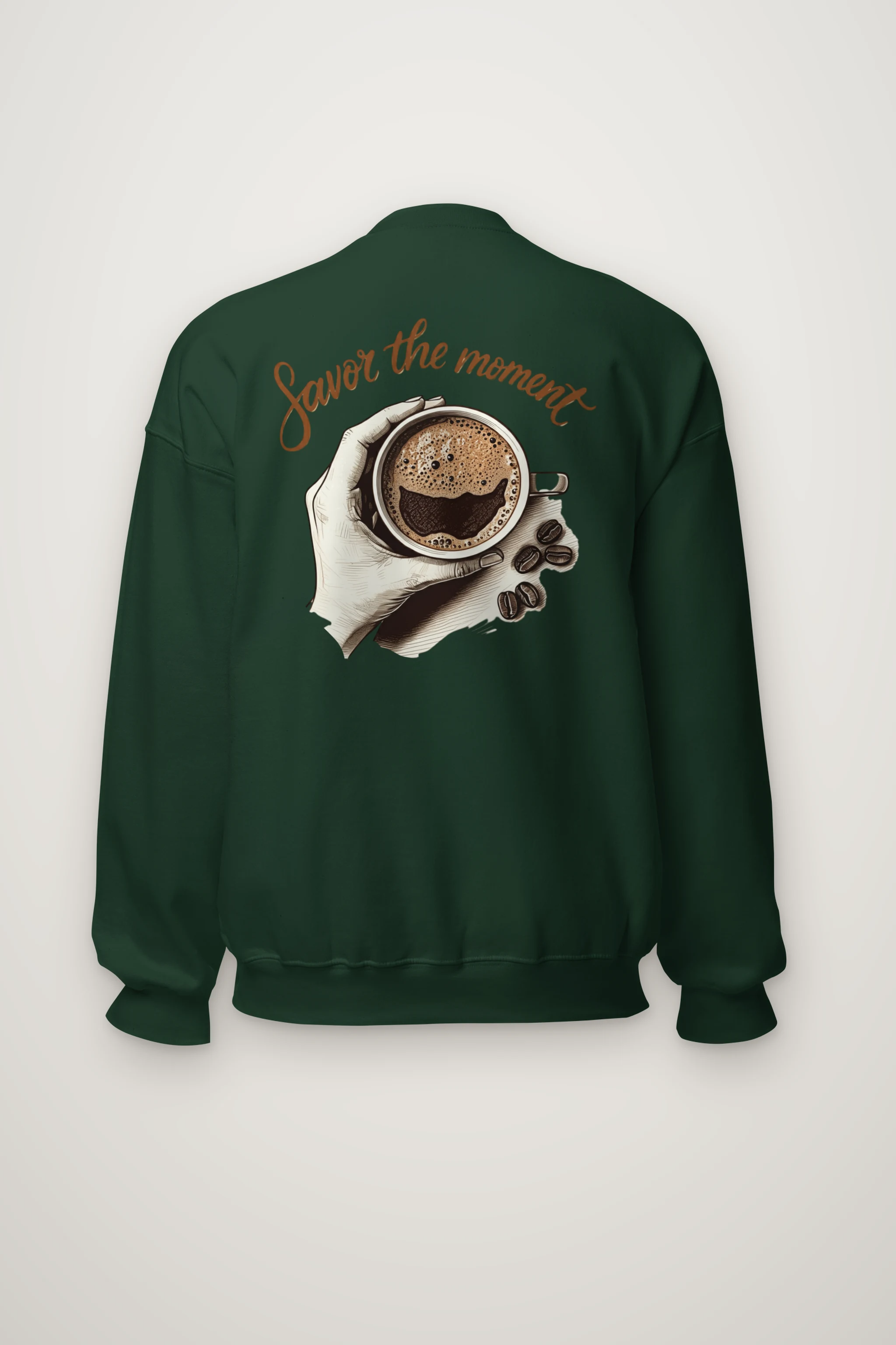 "Bean And Brew" Heavy Blend Unisex Crewneck Sweatshirt
