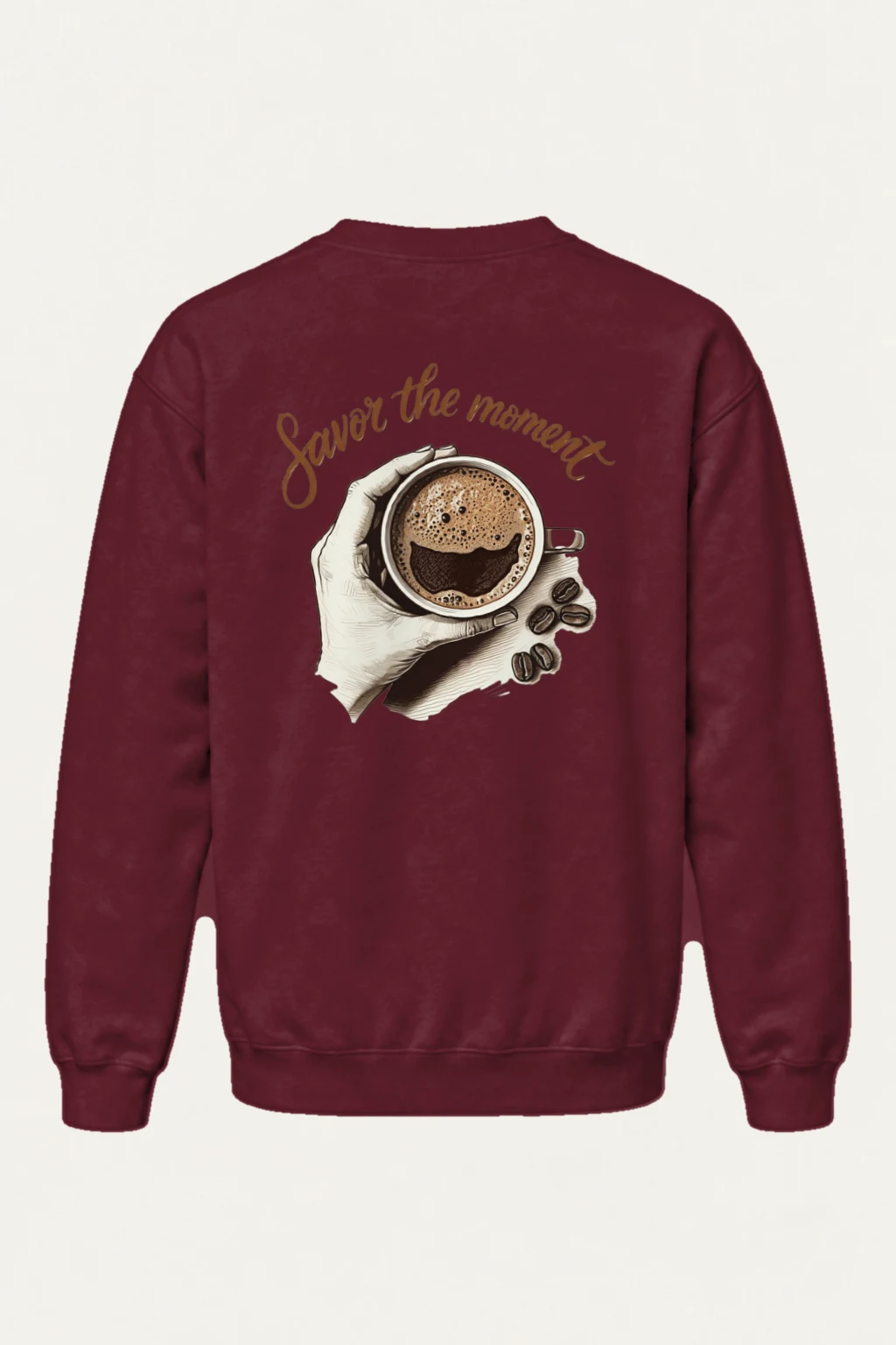 "Bean And Brew" Heavy Blend Unisex Crewneck Sweatshirt | Gildan 18000