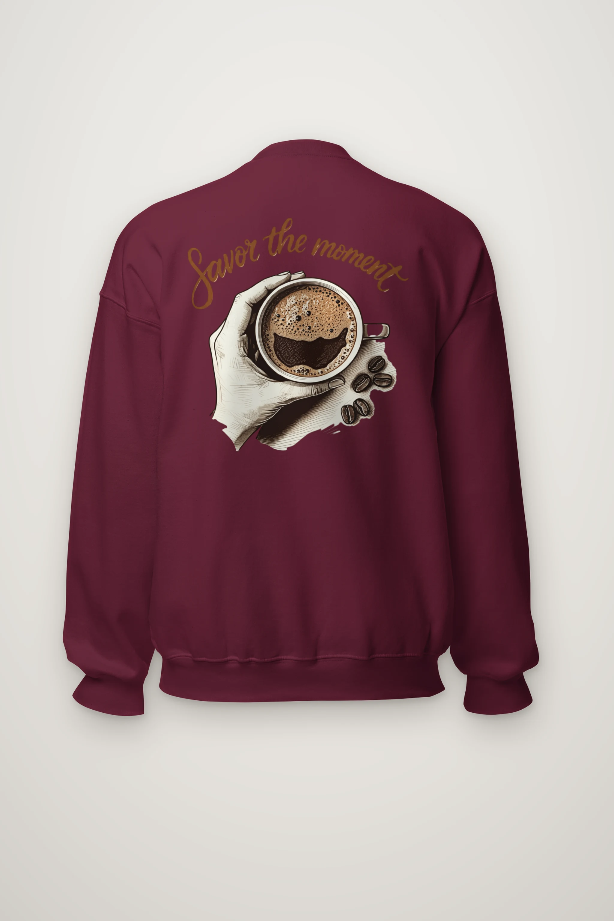 "Bean And Brew" Heavy Blend Unisex Crewneck Sweatshirt