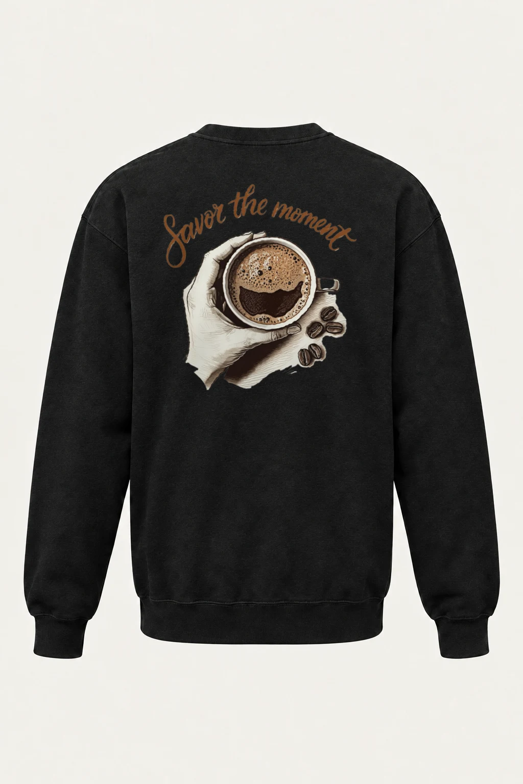 "Bean And Brew" Heavy Blend Unisex Crewneck Sweatshirt | Gildan 18000