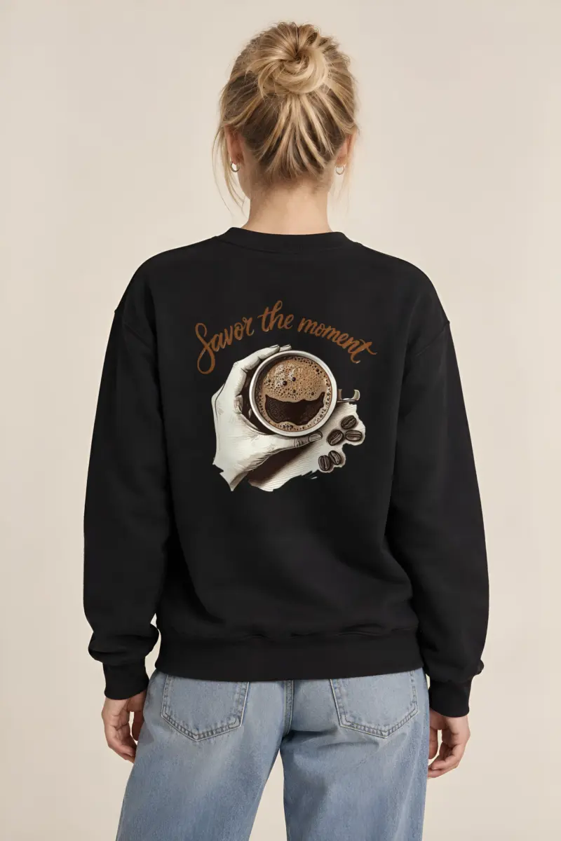 "Bean And Brew" 1 Crewneck Sweatshirt