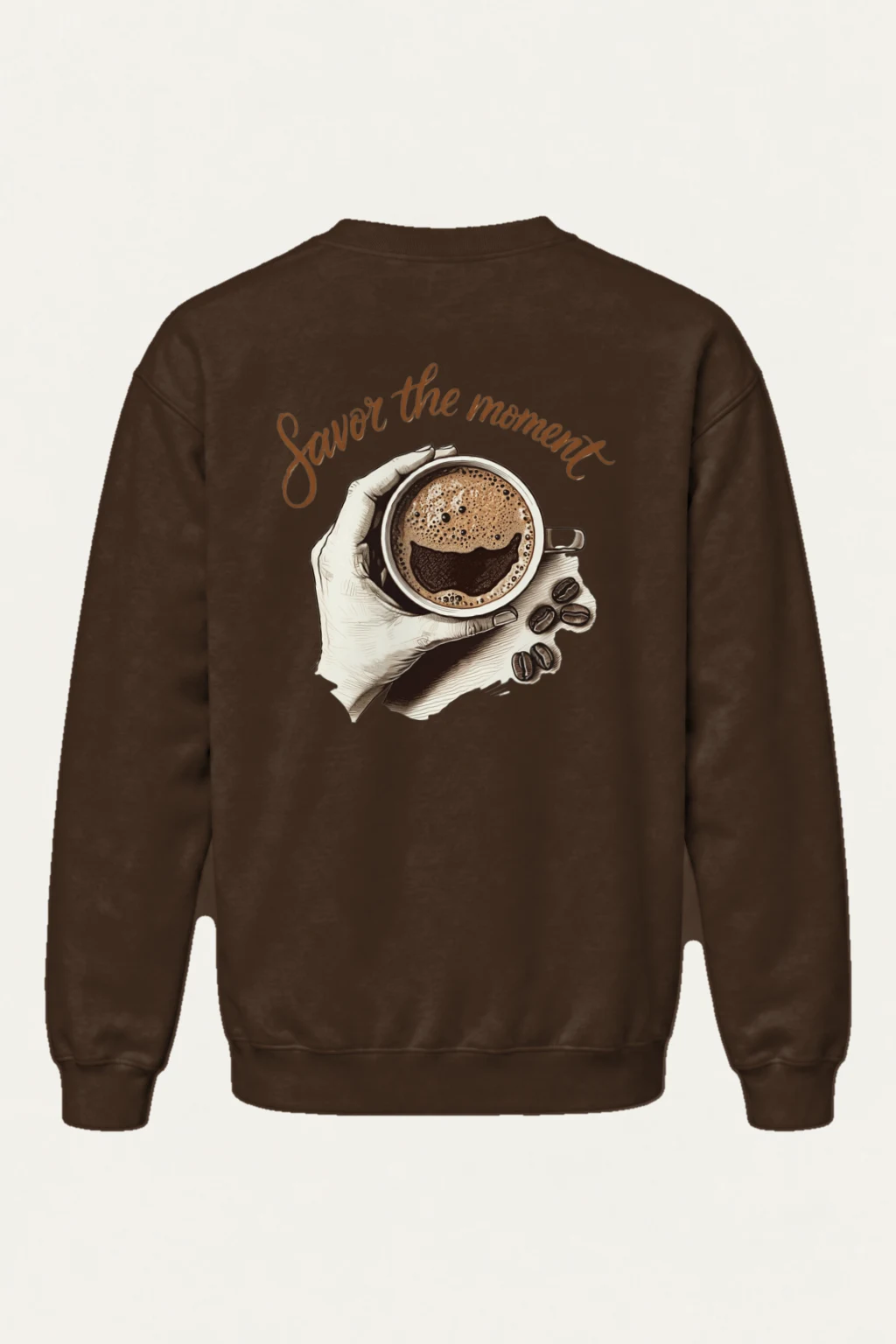 "Bean And Brew" Heavy Blend Unisex Crewneck Sweatshirt | Gildan 18000